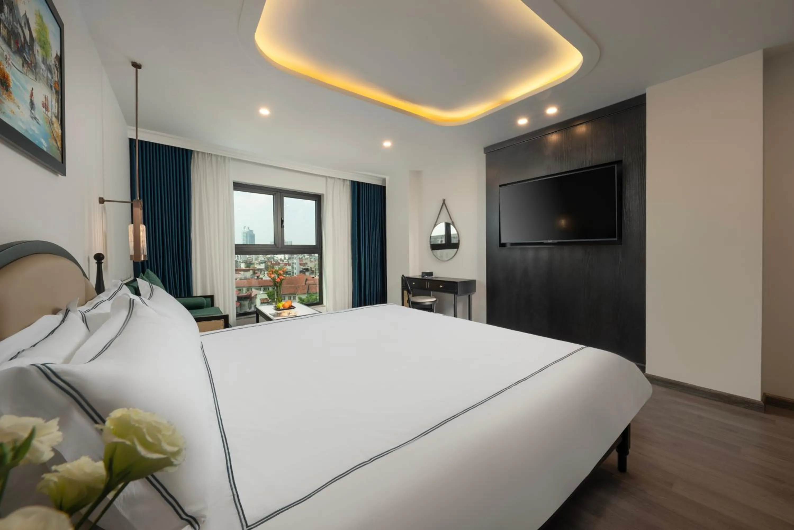 Bedroom, Bed in SQ Hang Gai Hotel & Spa