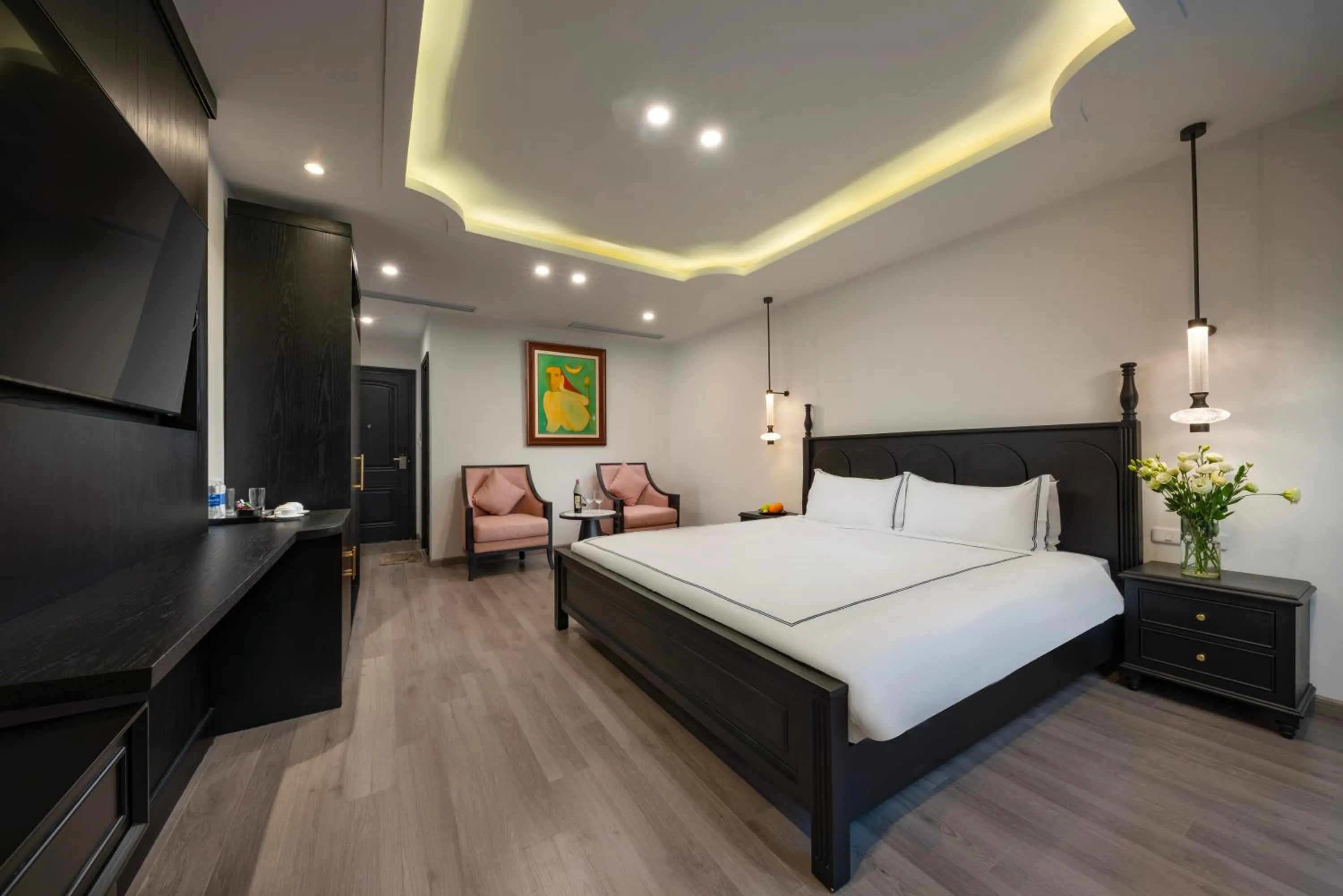 Bed in SQ Hang Gai Hotel & Spa