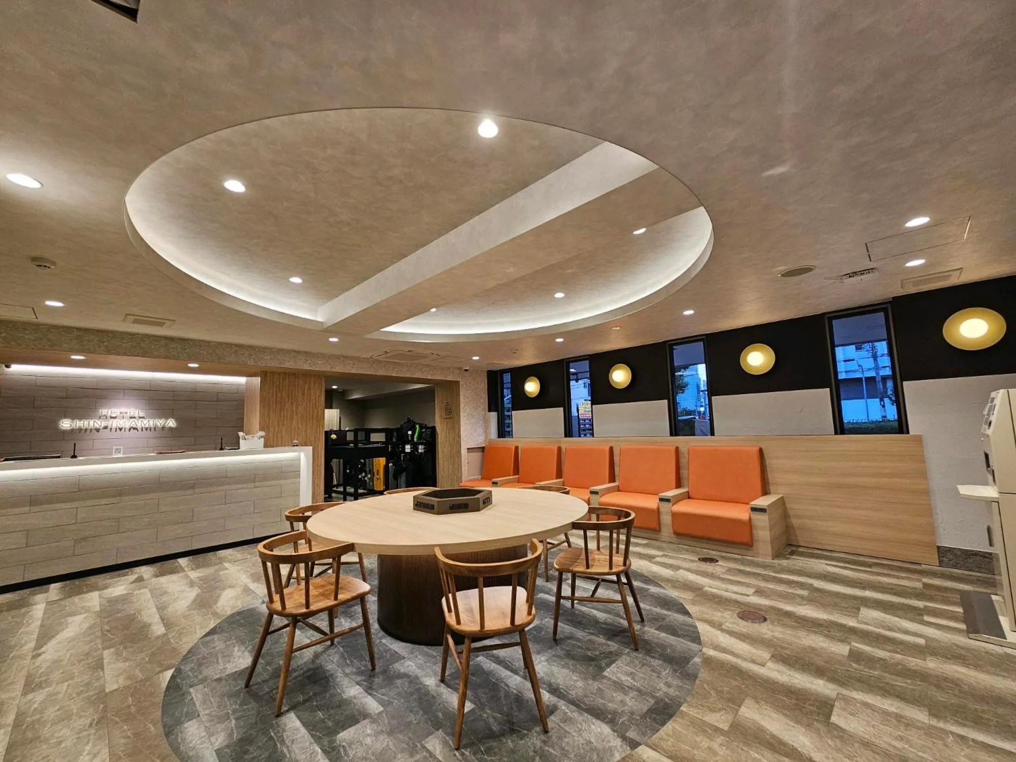 Lobby or reception in Hotel Shin-Imamiya
