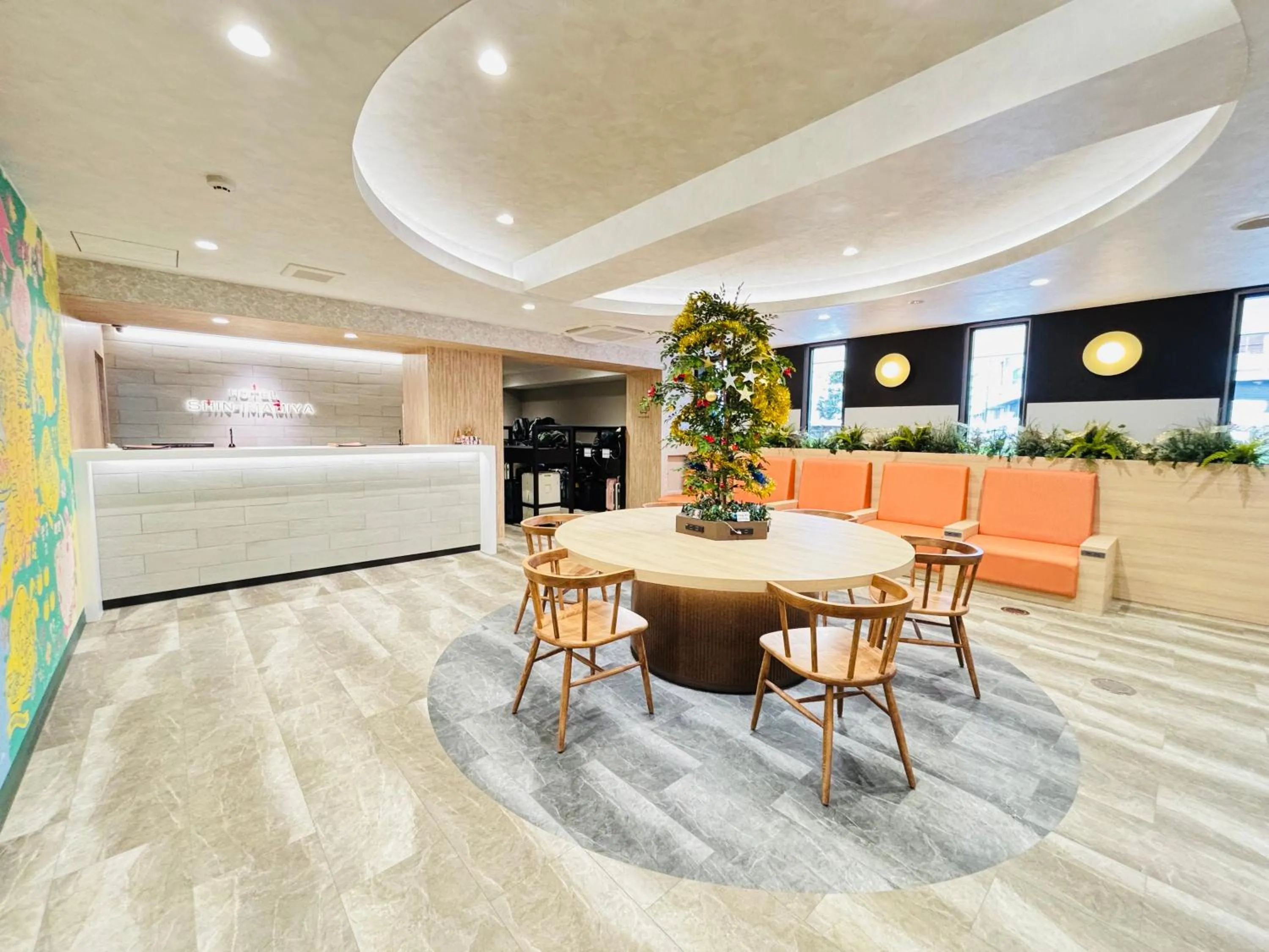 Lobby or reception in Hotel Shin-Imamiya