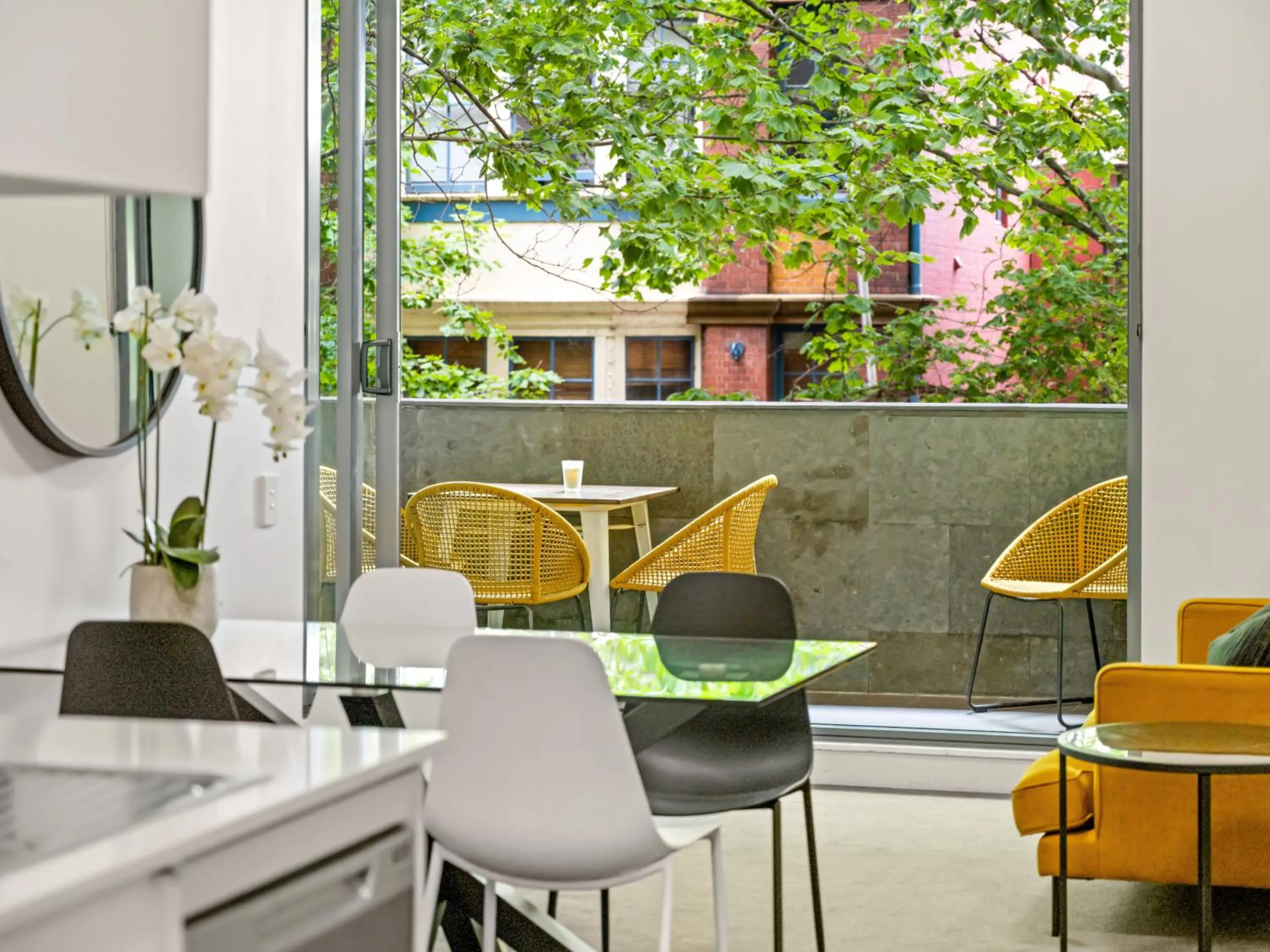 Balcony/Terrace in Terminus Apartment Hotel, an Ascend Collection Hotel