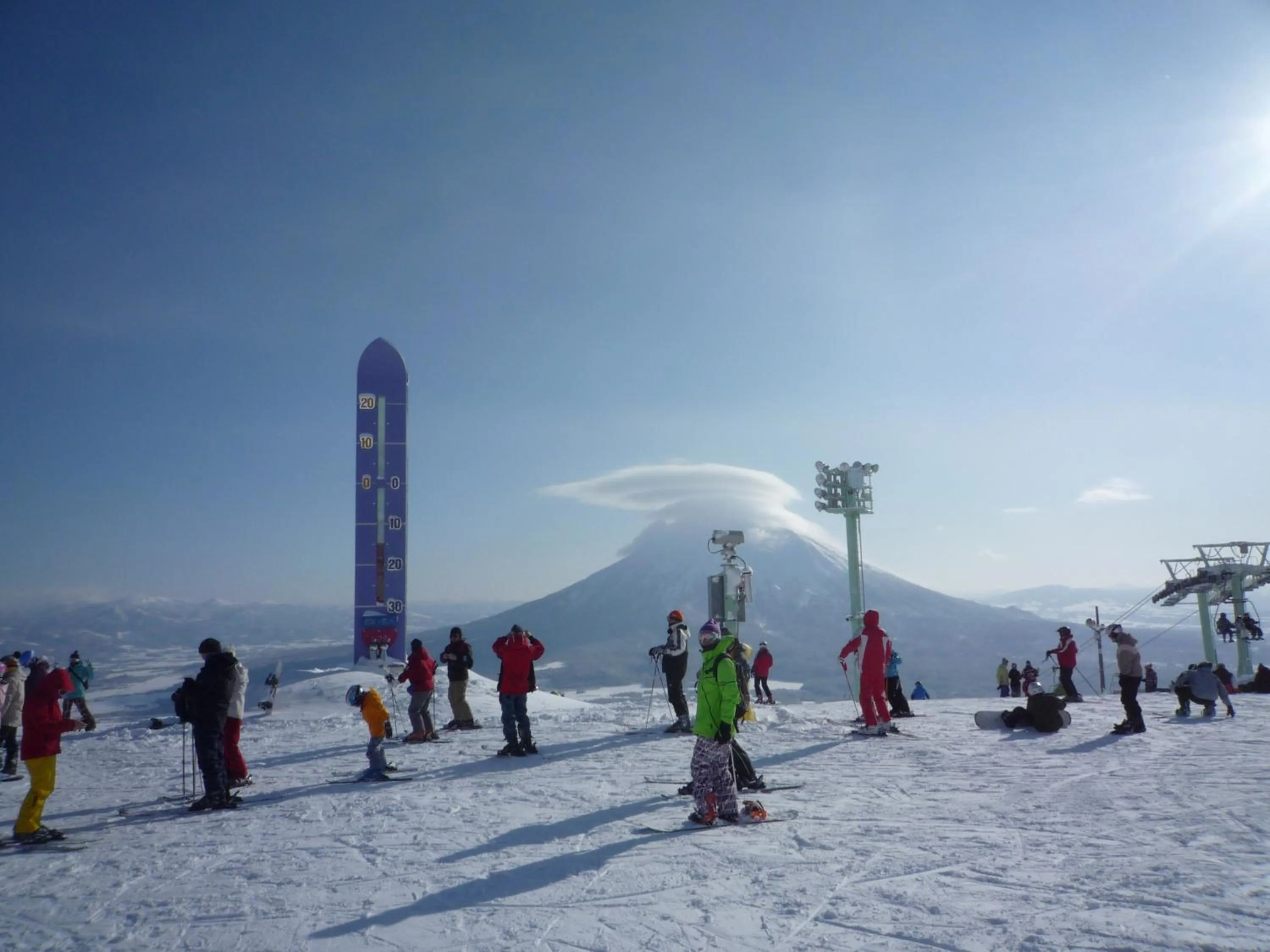 Skiing in Niseko Park Hotel