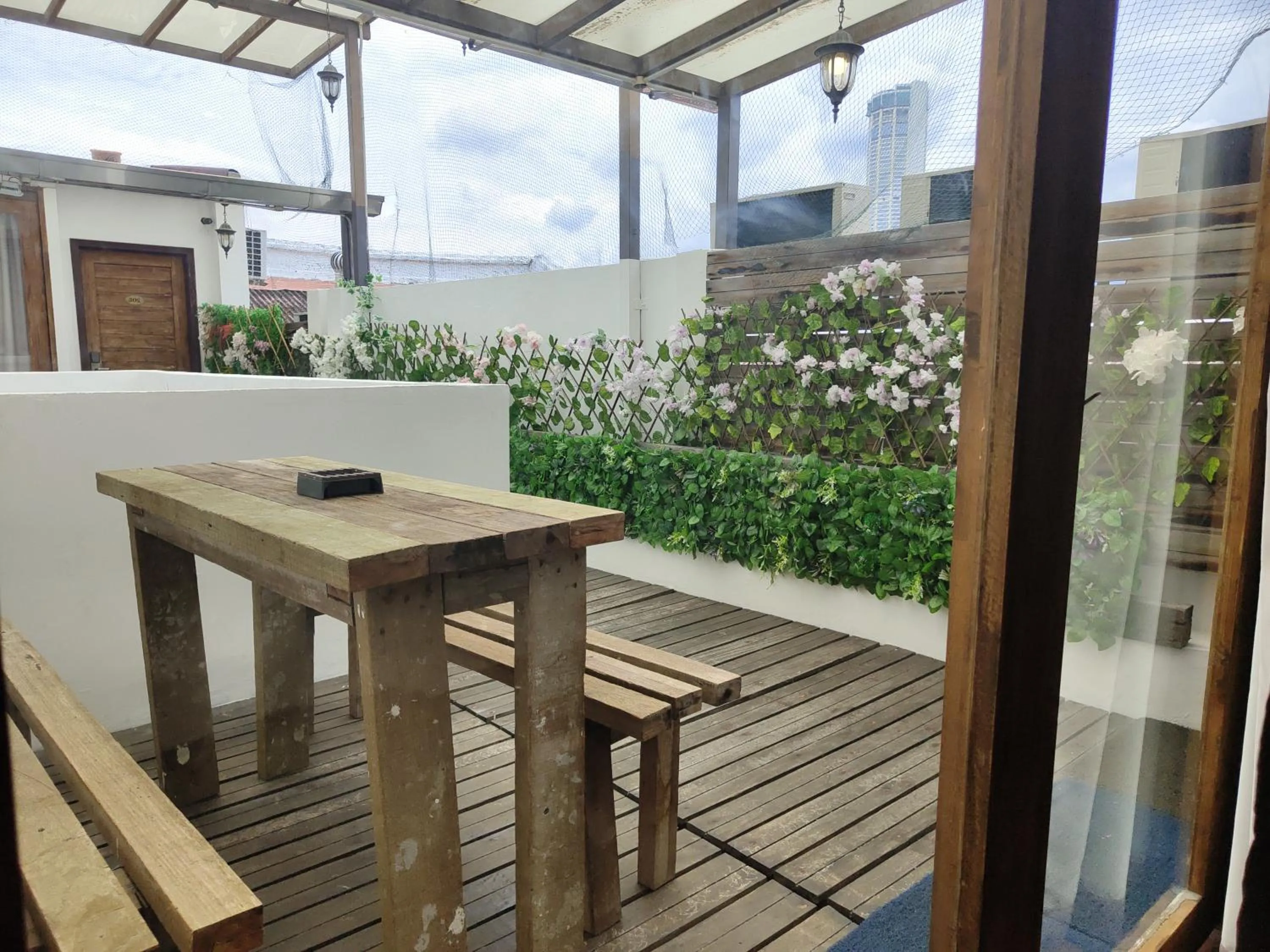 Patio in Armenian Suite Hotel