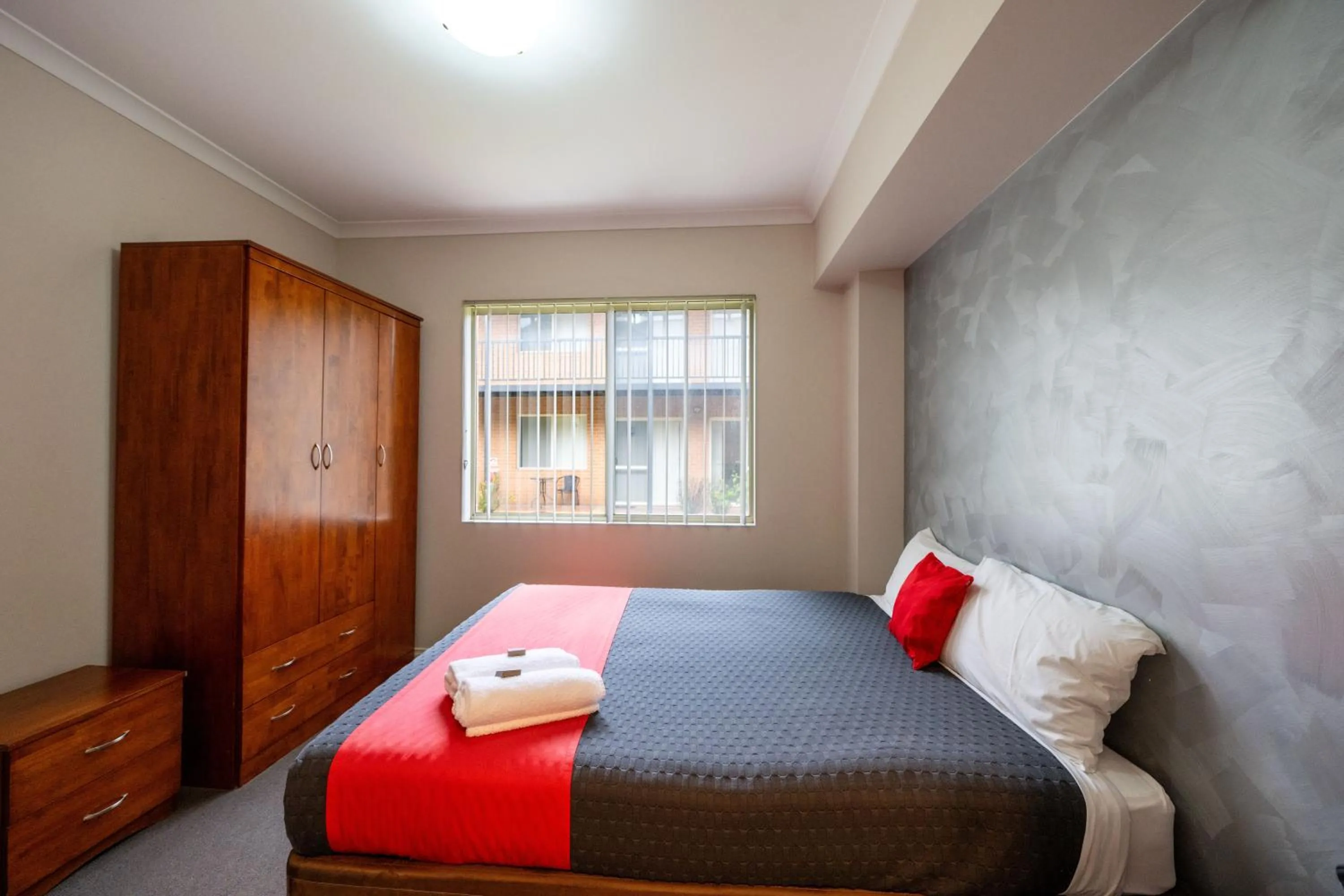 Bed in Collie Ridge Resort