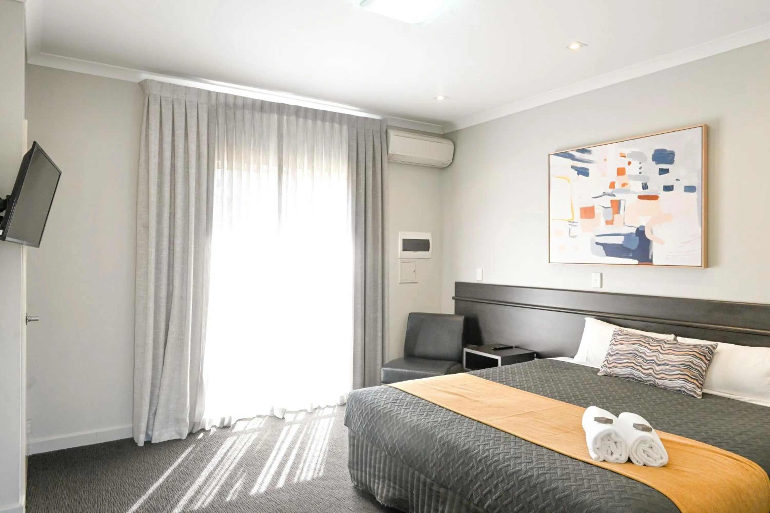 Bed in Collie Ridge Resort