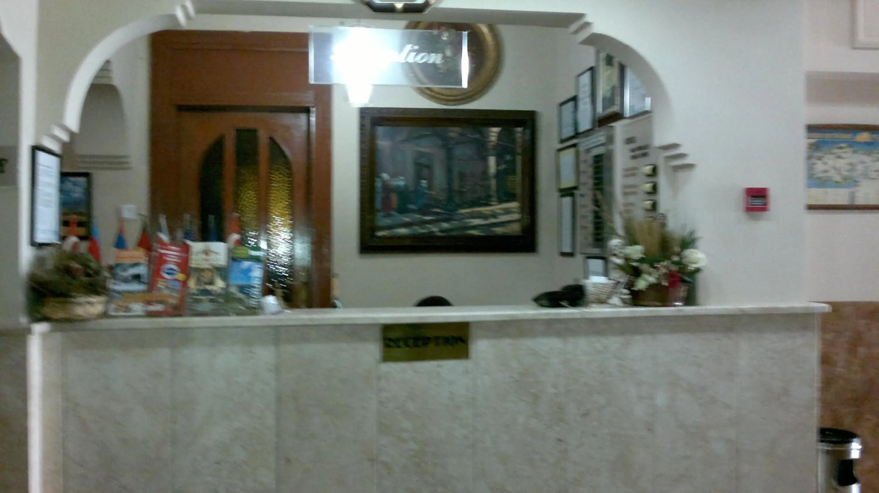 Lobby or reception in Hotel Ekol