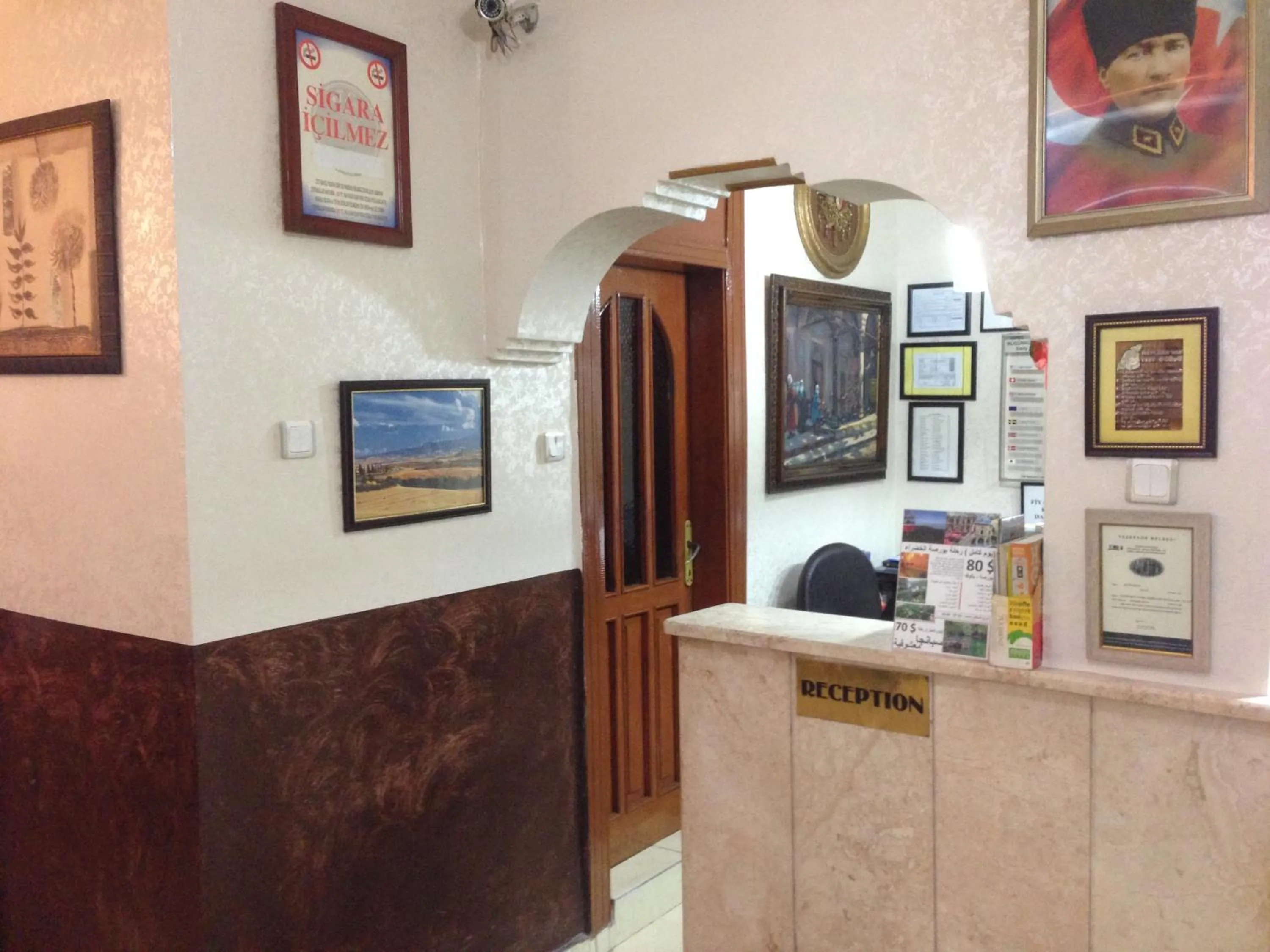 Lobby or reception in Hotel Ekol