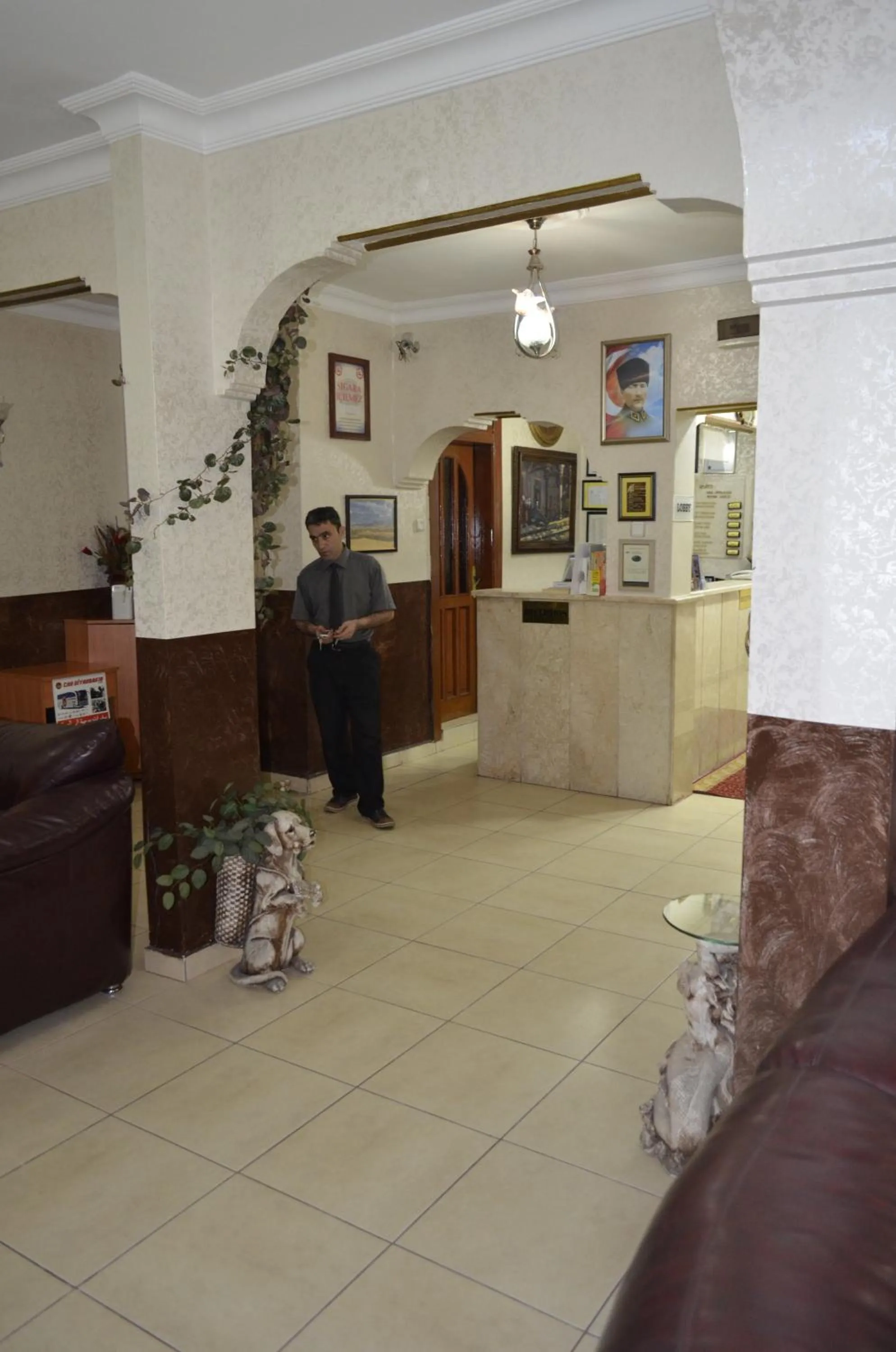 Lobby or reception in Hotel Ekol