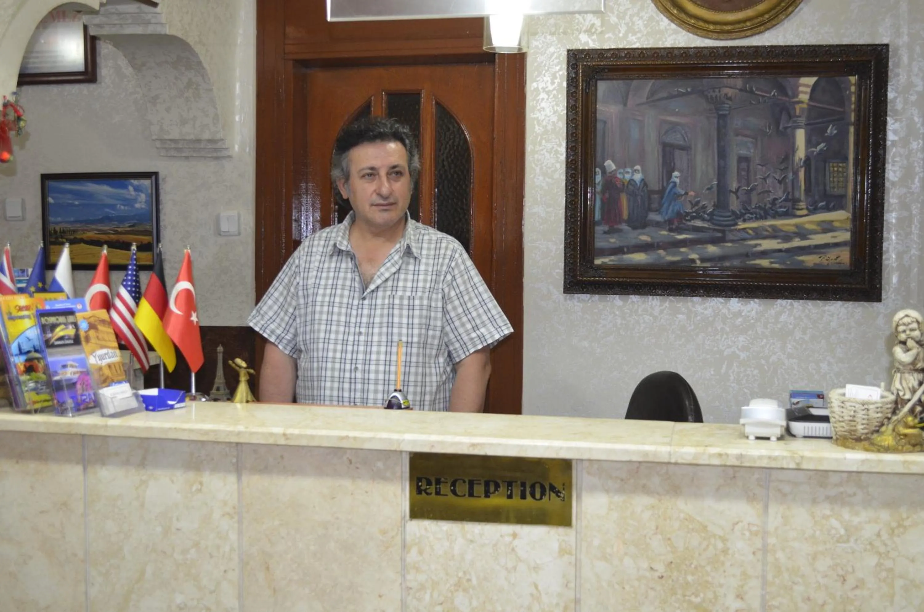 Lobby or reception in Hotel Ekol