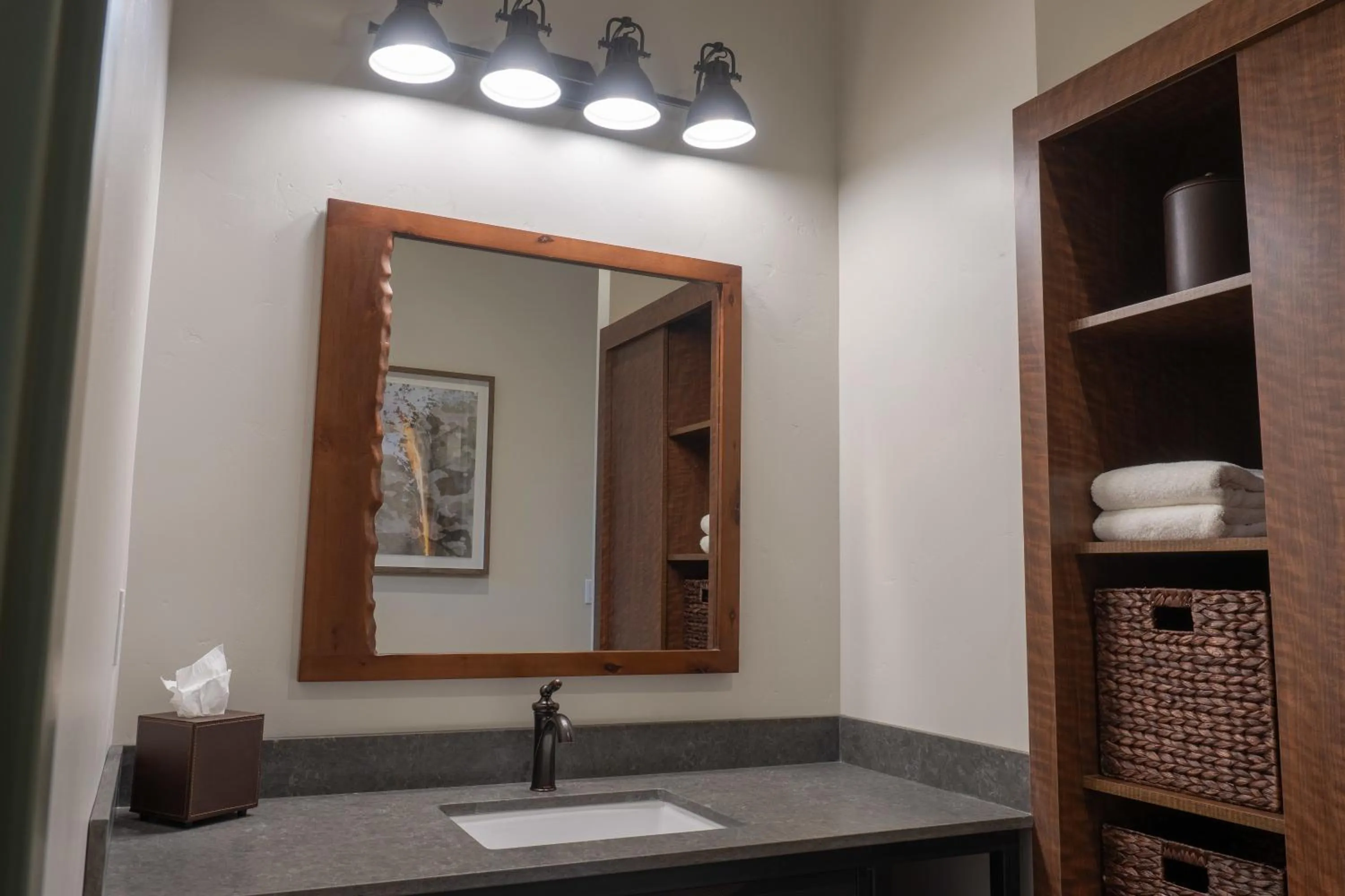 Bathroom in Firefall Ranch Yosemite