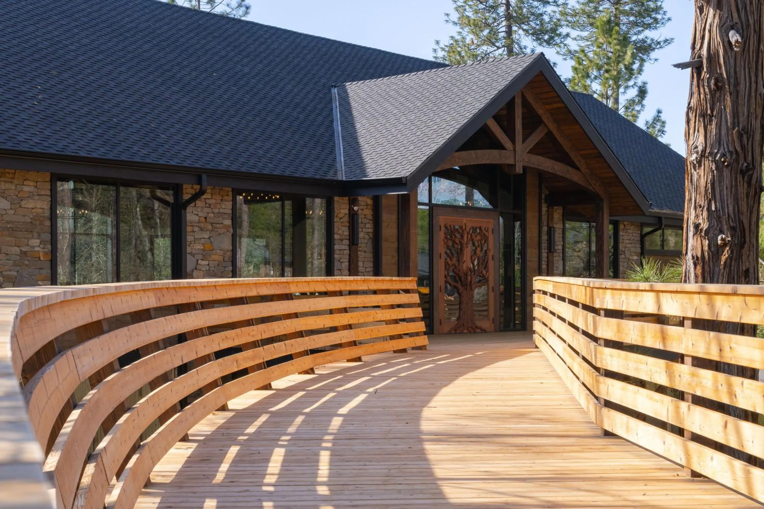 wedding in Firefall Ranch Yosemite