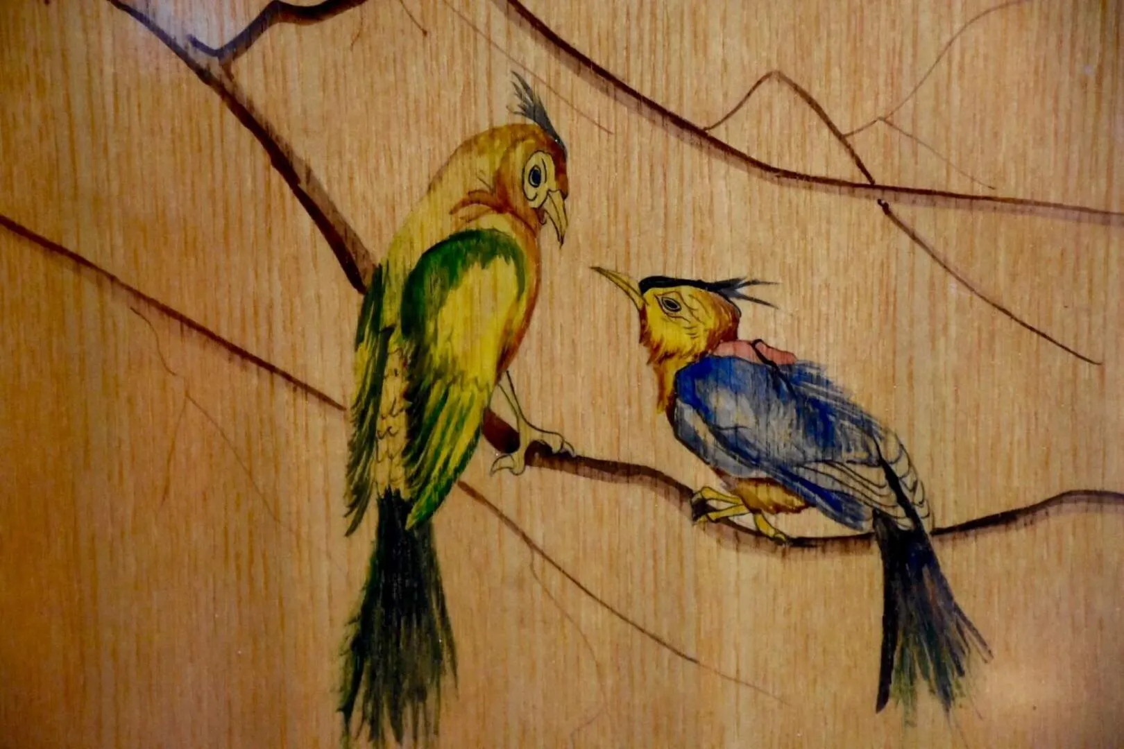 Decorative detail in Villa Dell' Artista - Villa Anna