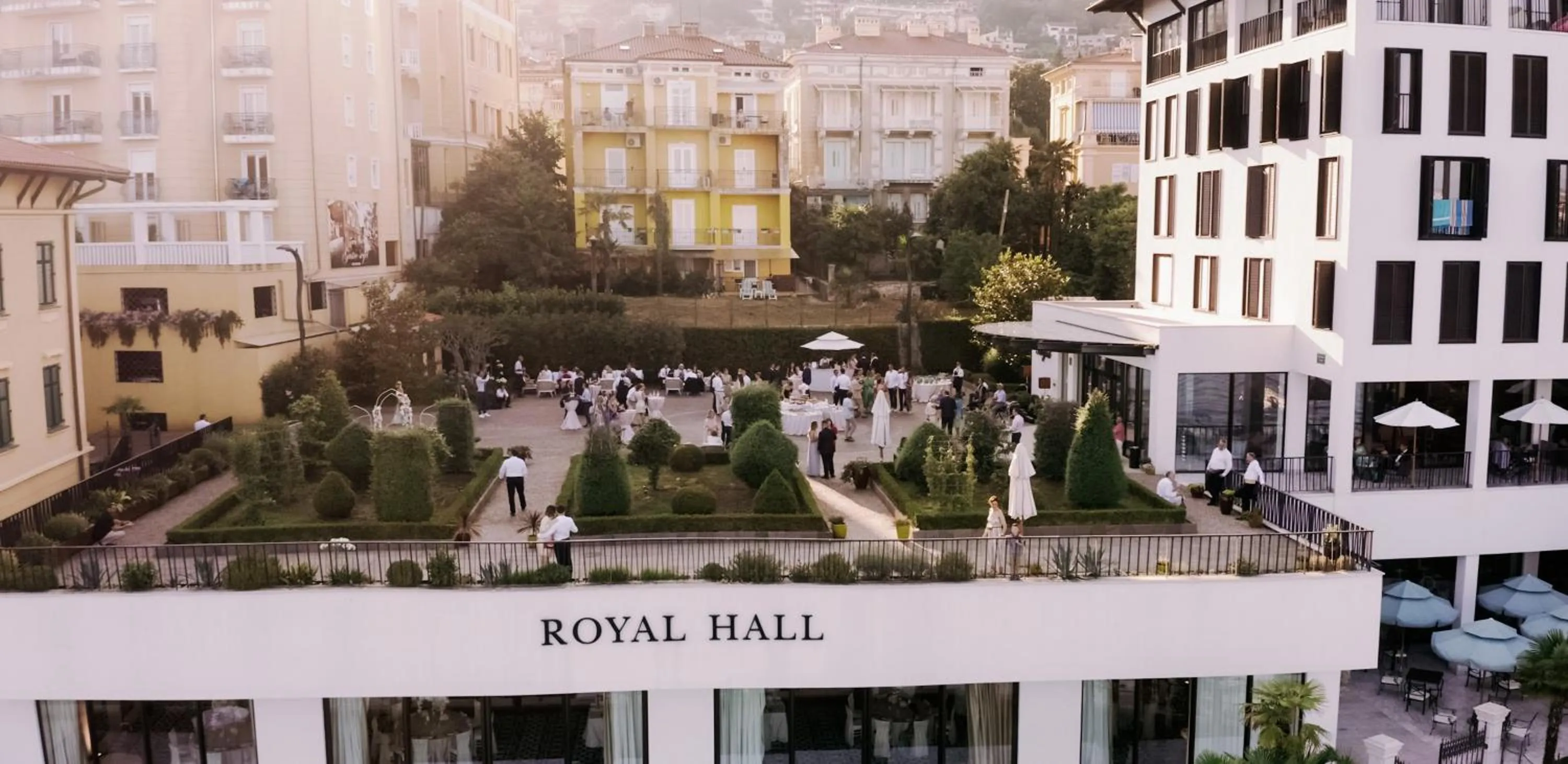 Property building in Amadria Park Hotel Royal