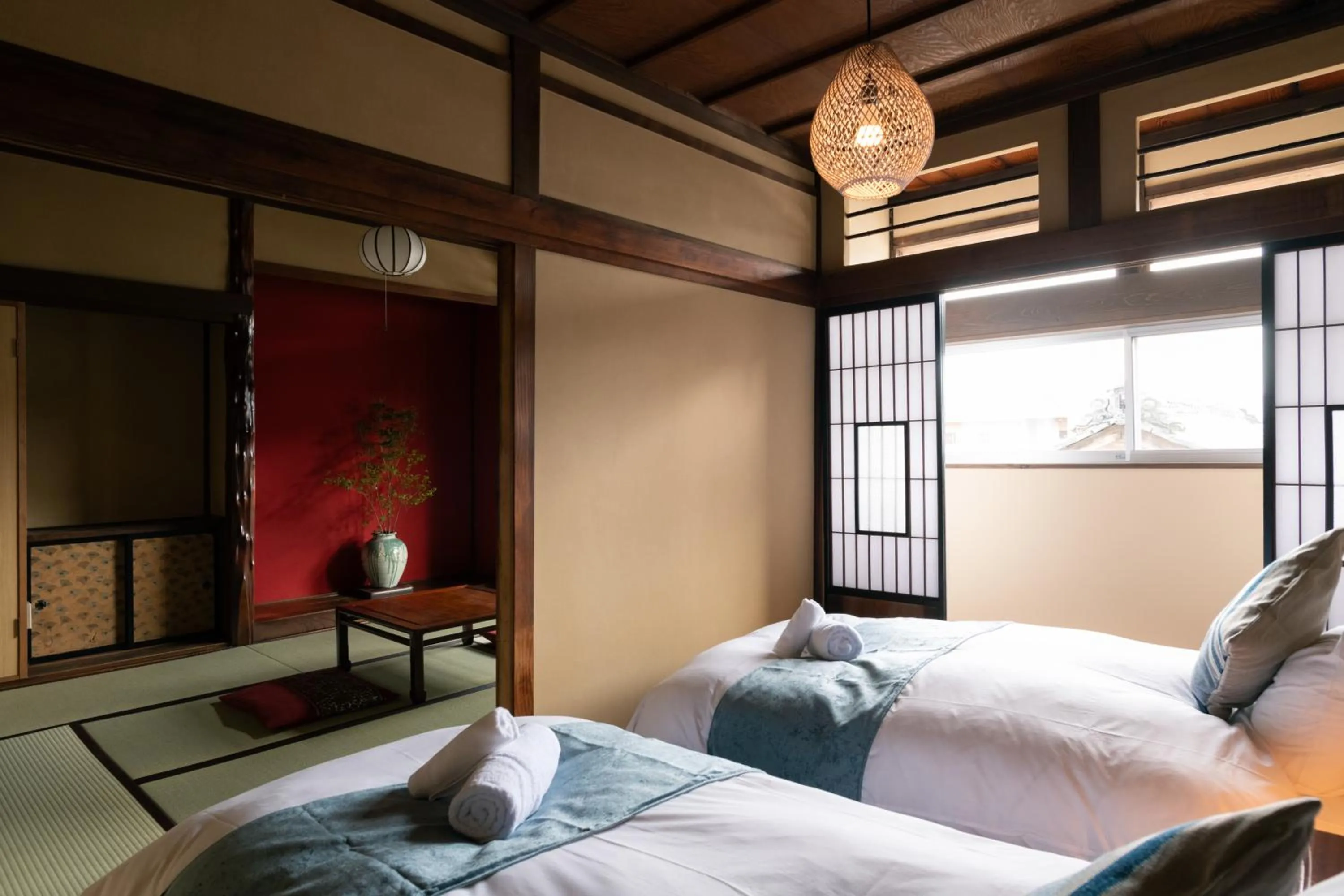 Guests, Bed in Nunoya Ryokan