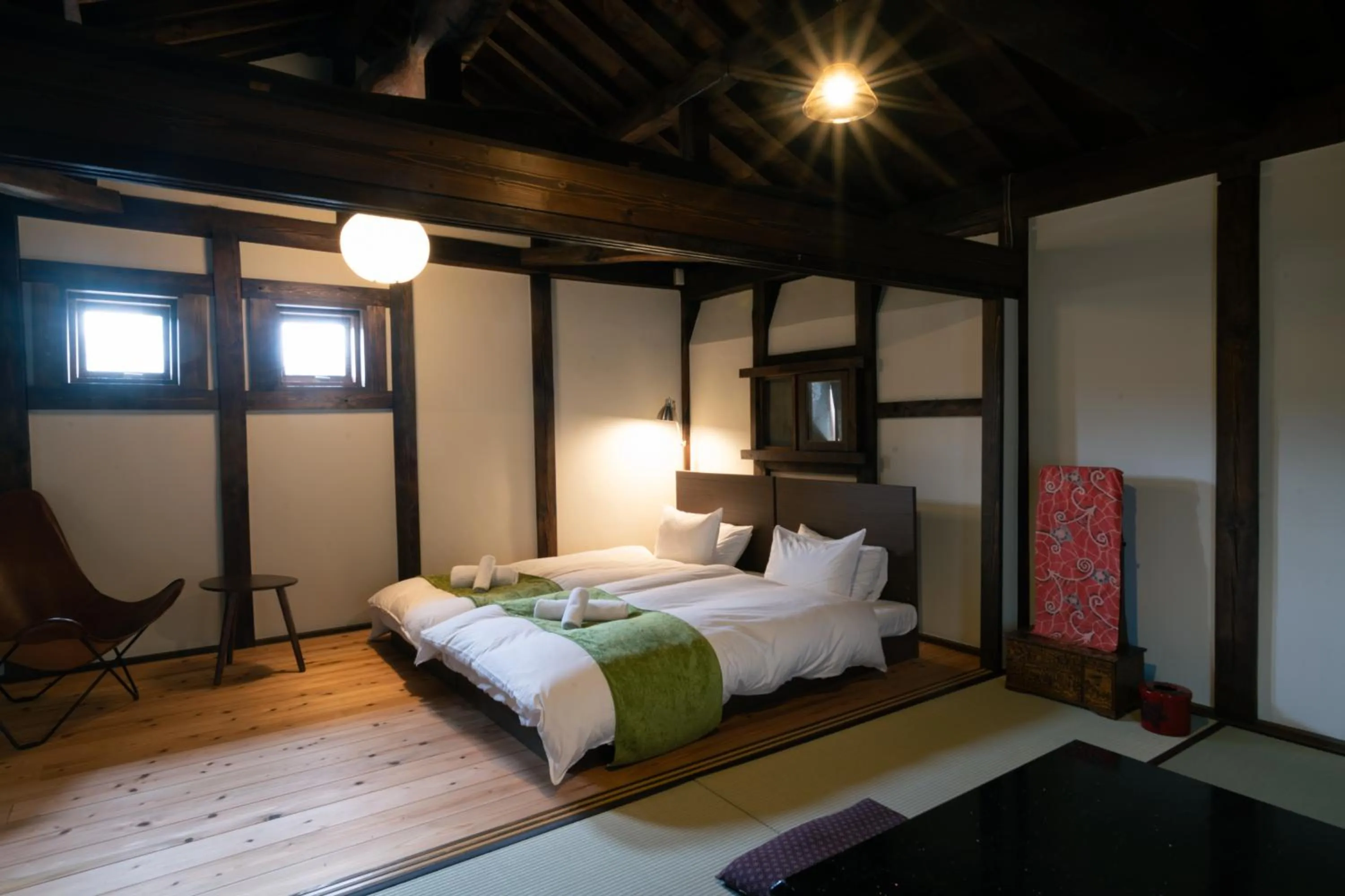 Bedroom, Bed in Nunoya Ryokan