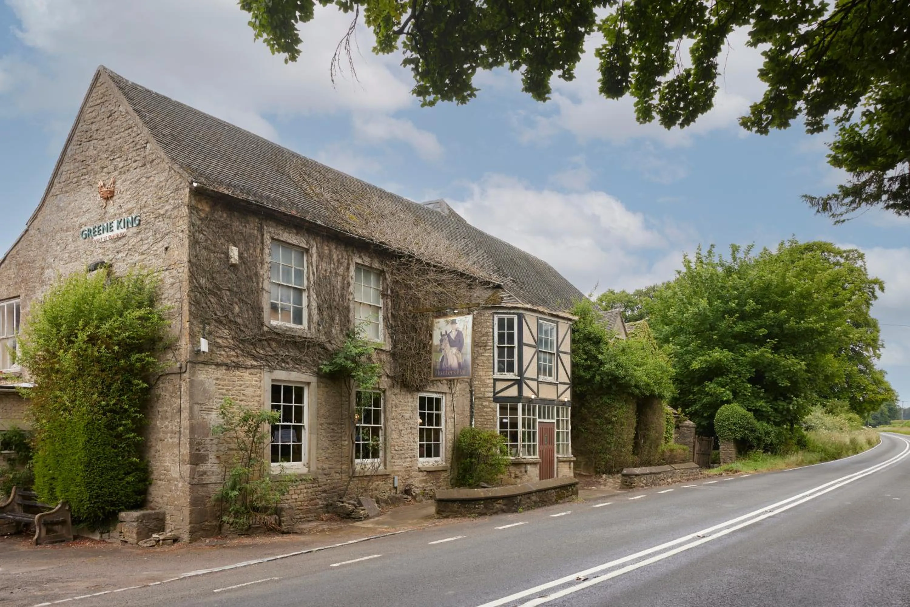Property building in Hunters Hall Inn by Greene King Inns