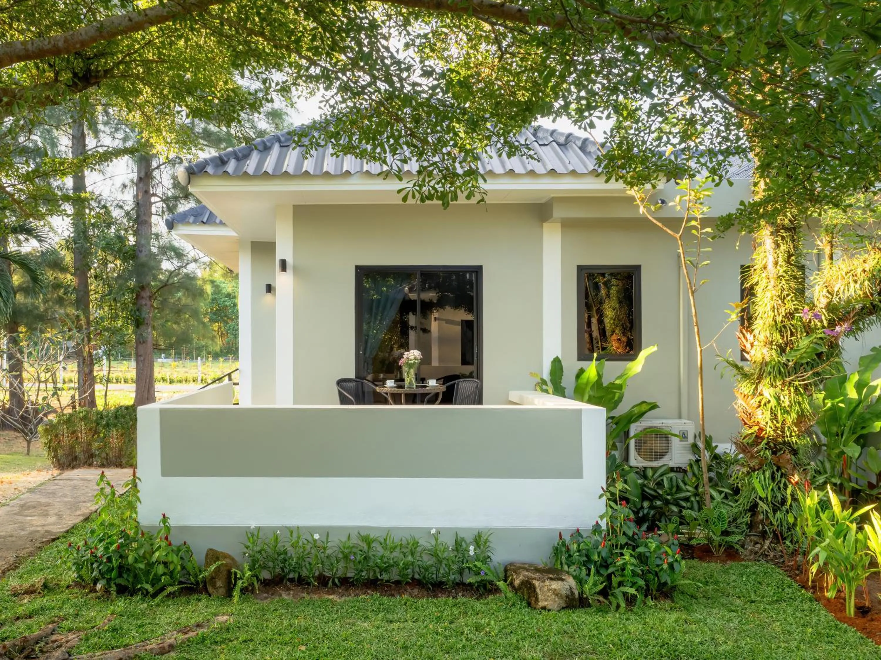 Balcony/Terrace in Isara Nai Yang resort
