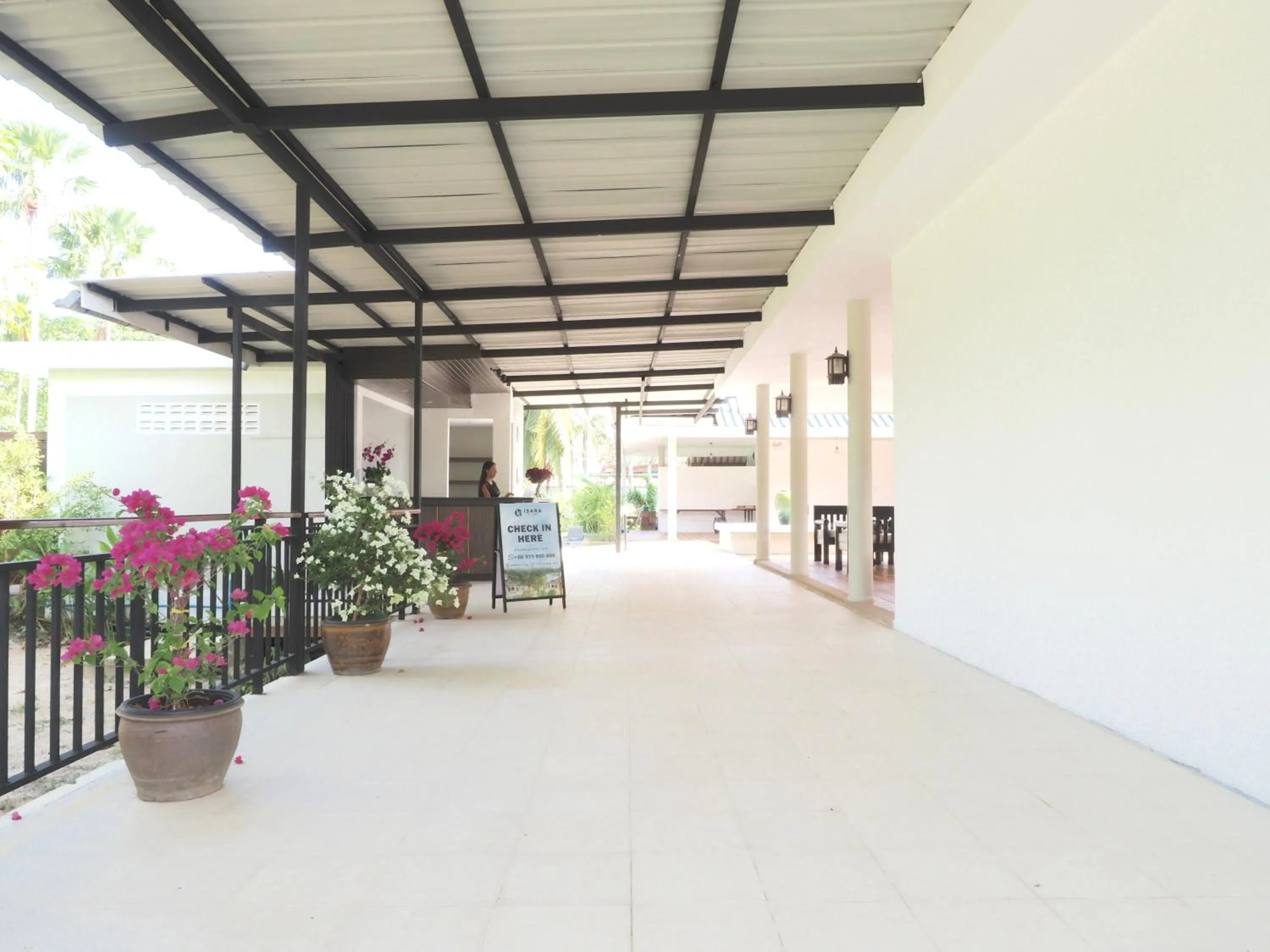 Facade/entrance in Isara Nai Yang resort