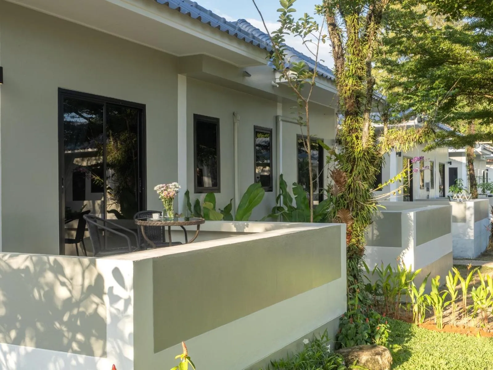 Balcony/Terrace in Isara Nai Yang resort