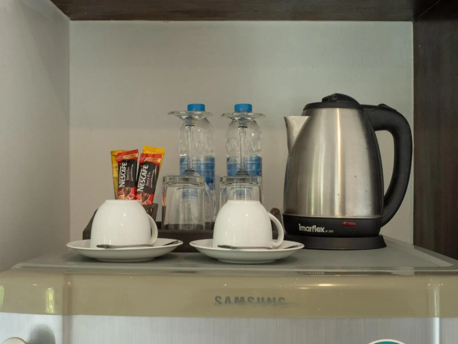 Coffee/tea facilities in Isara Nai Yang resort