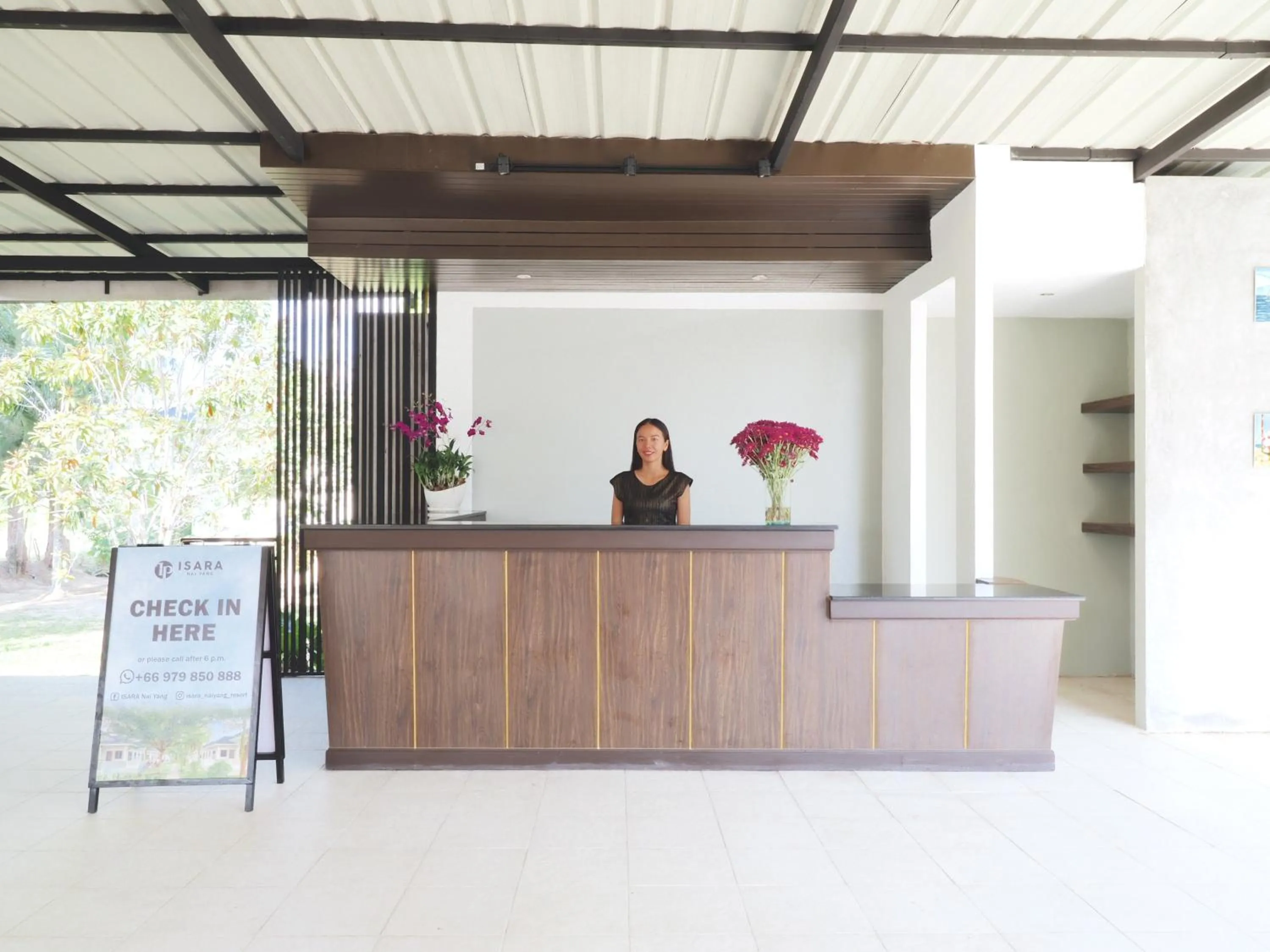 Lobby or reception in Isara Nai Yang resort