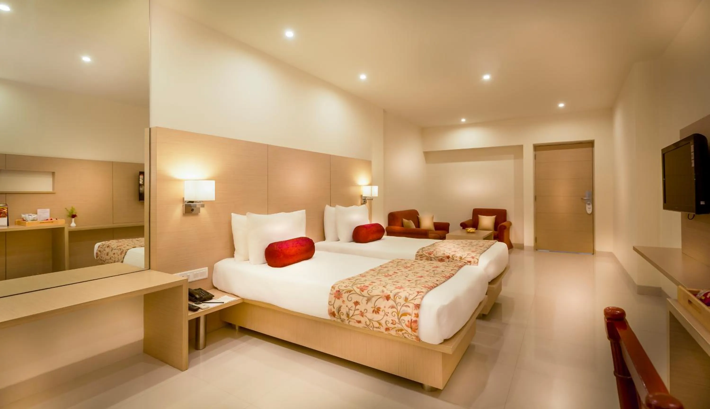 Photo of the whole room, Bed in Regency Tiruttani by GRT Hotels