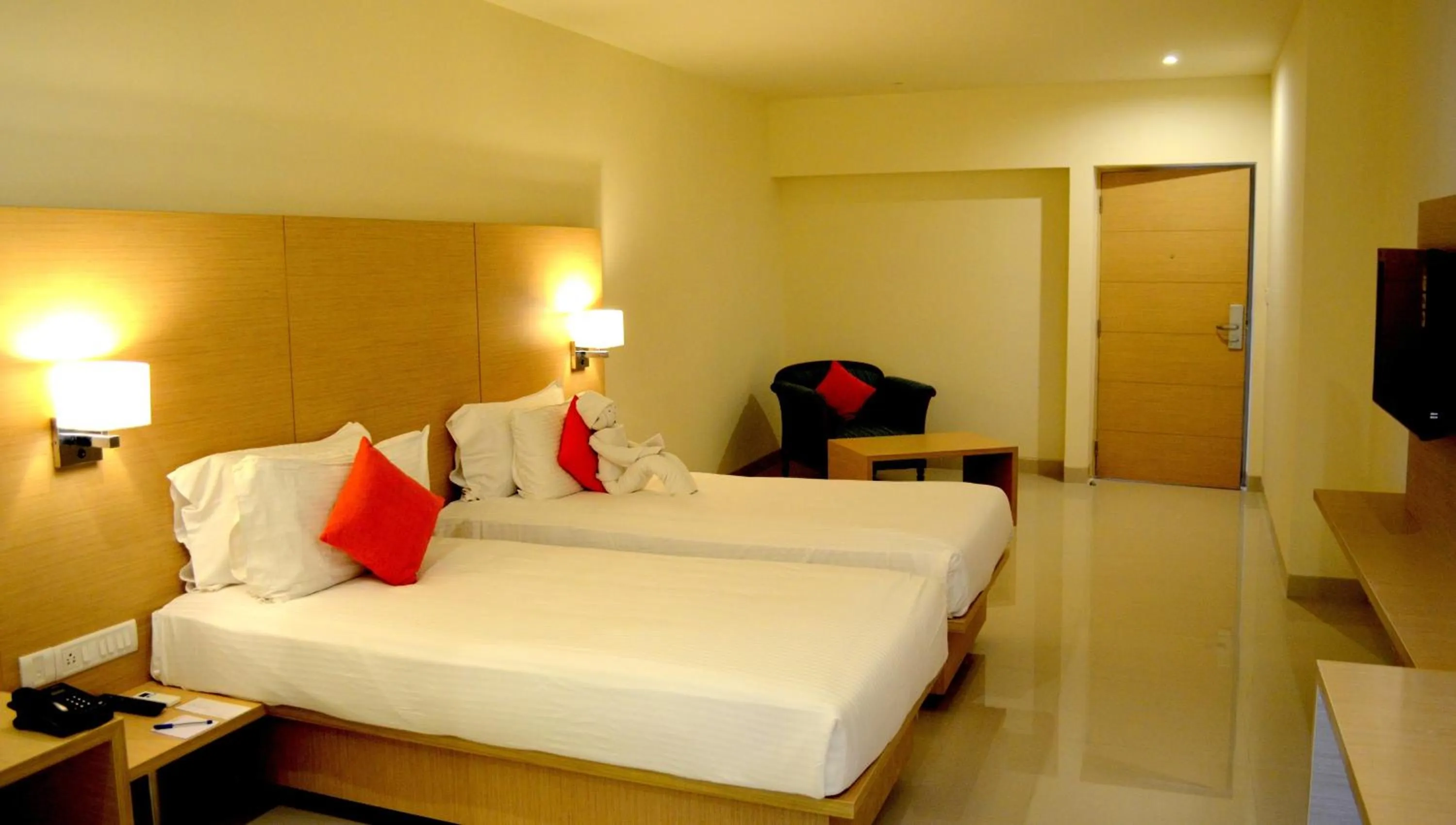 Bedroom, Bed in Regency Tiruttani by GRT Hotels