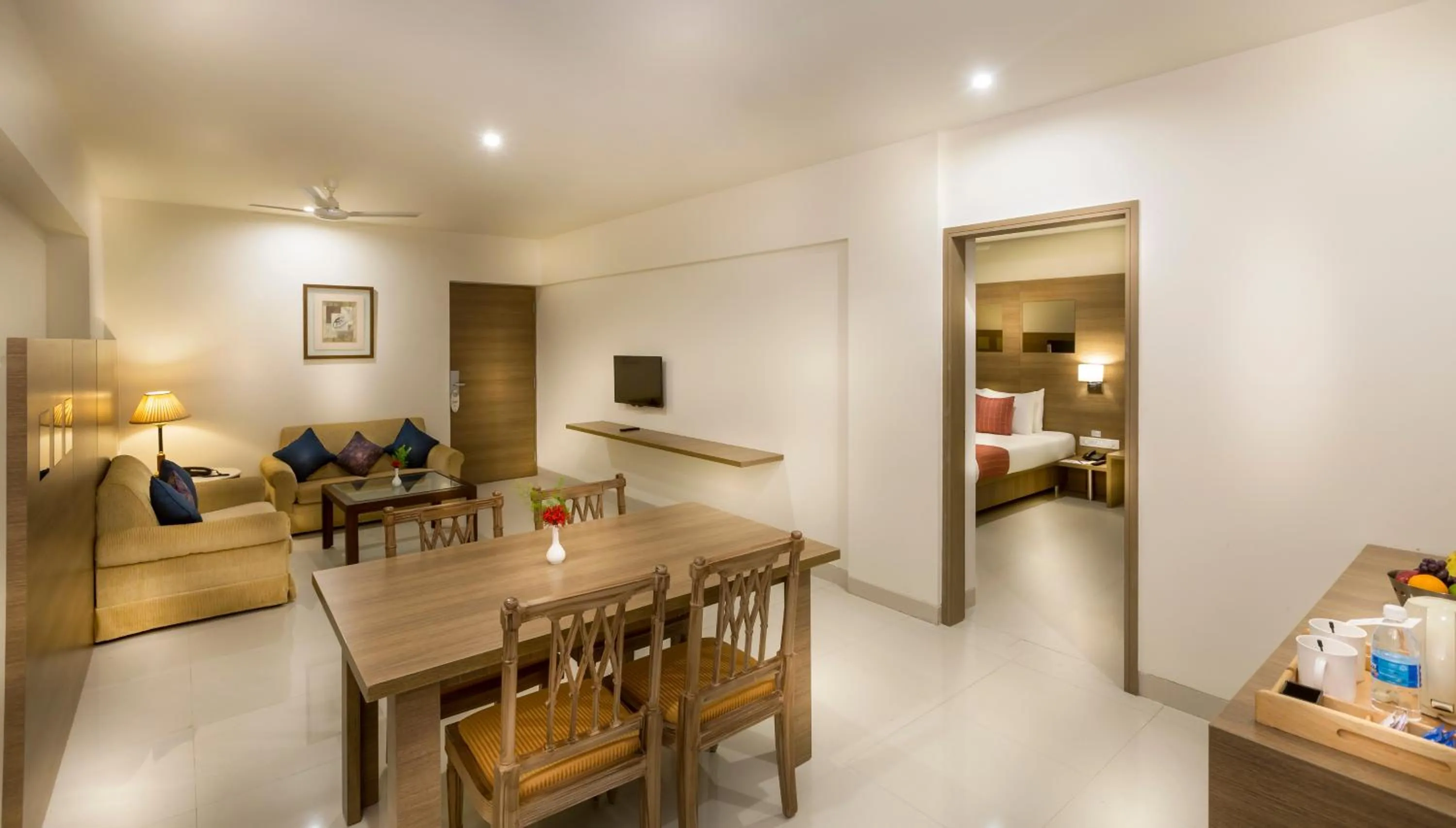 Living room, Bed in Regency Tiruttani by GRT Hotels