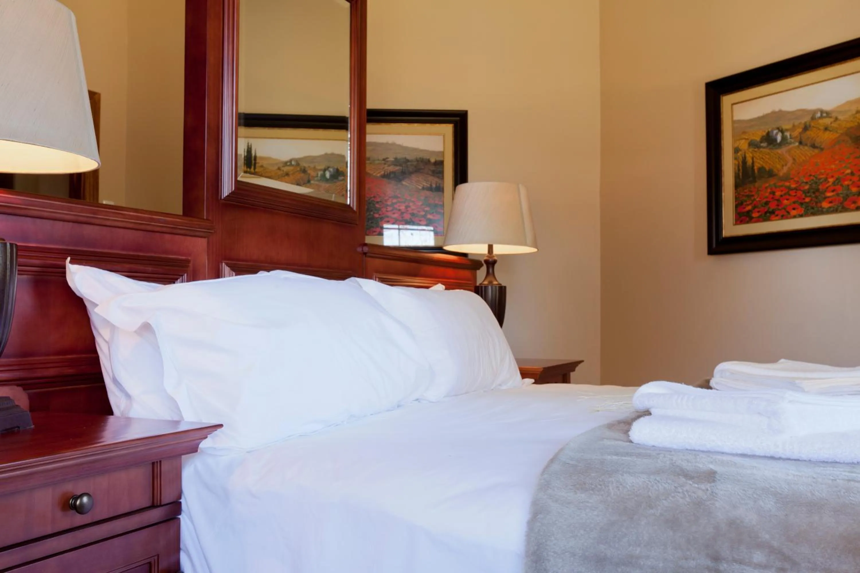 Bed in Whispering Waters