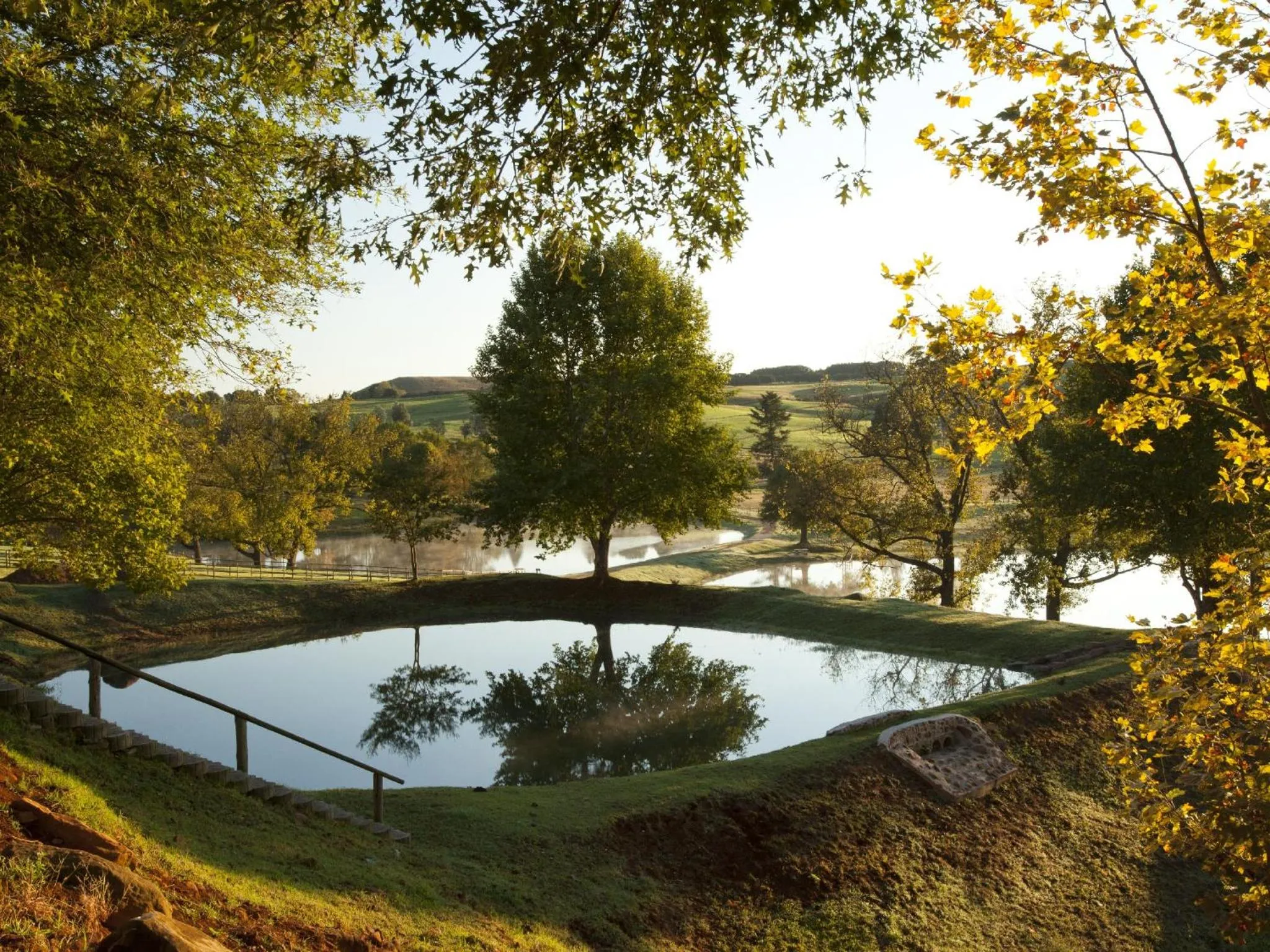 Natural landscape in Whispering Waters