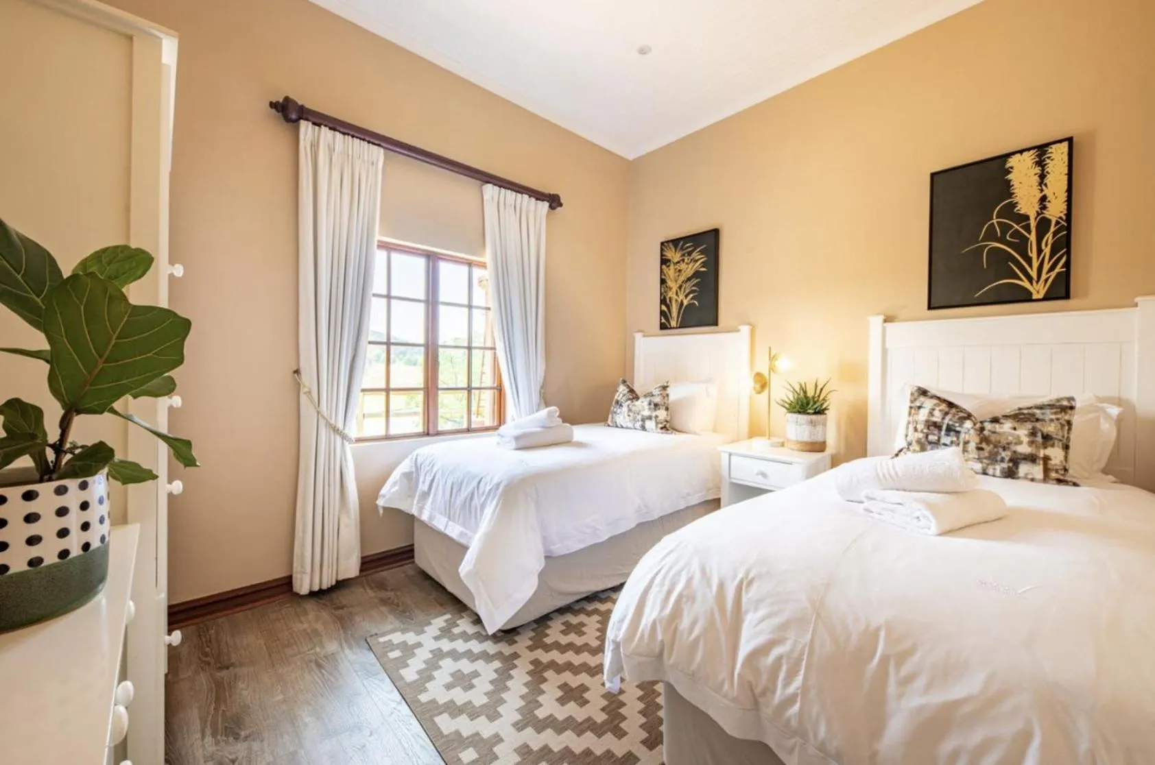 Bed in Whispering Waters