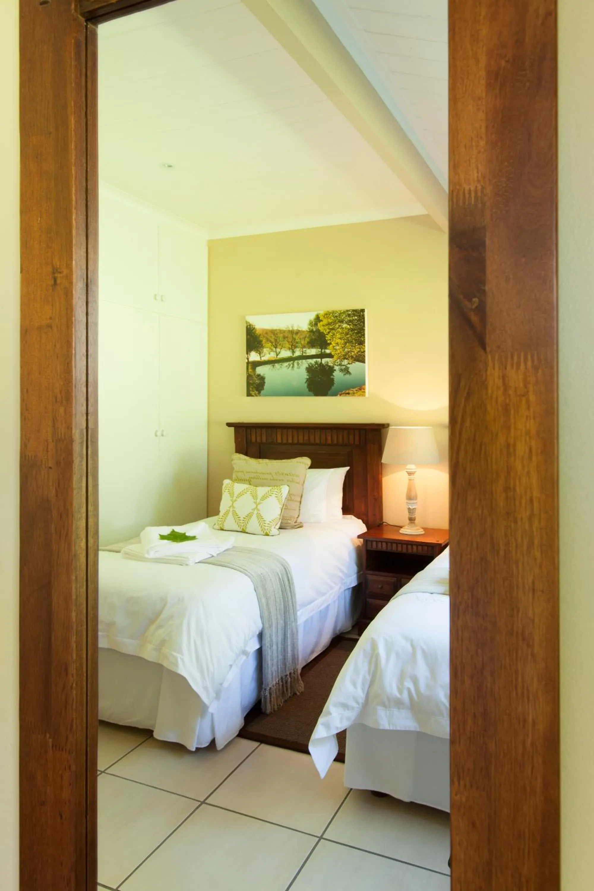 Photo of the whole room, Bed in Whispering Waters