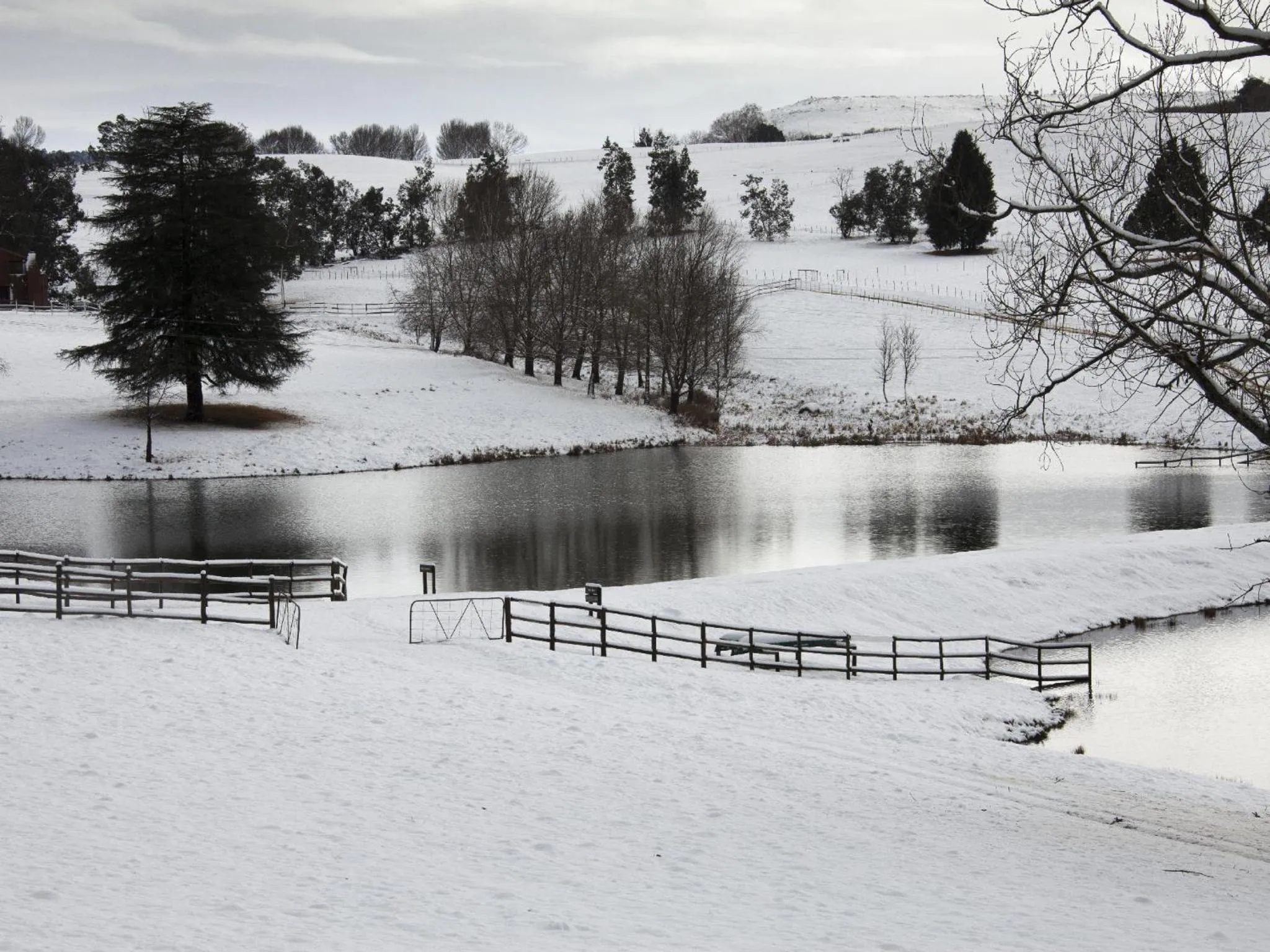 Natural landscape in Whispering Waters