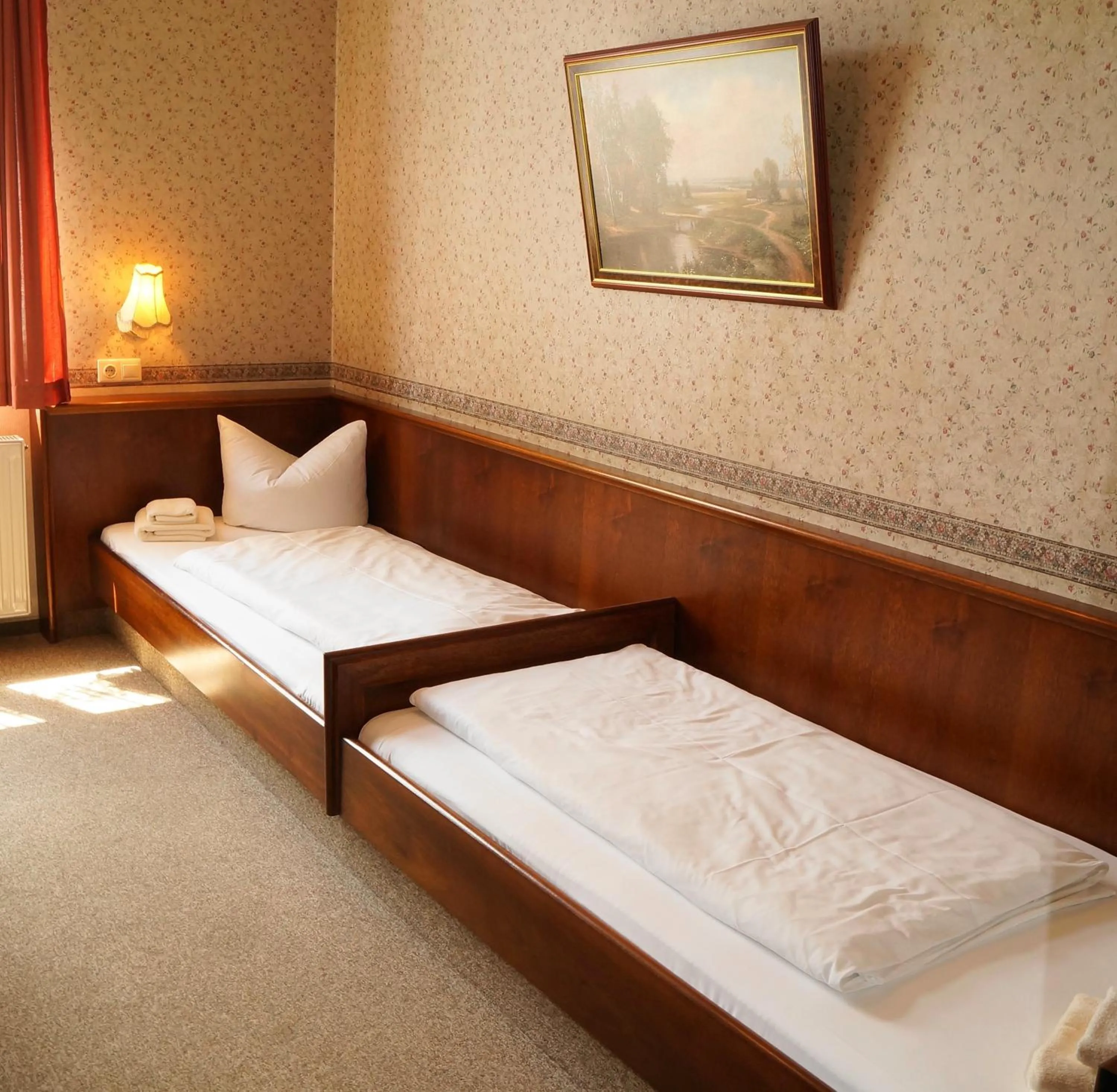 Bed in Braugasthof Papiermühle