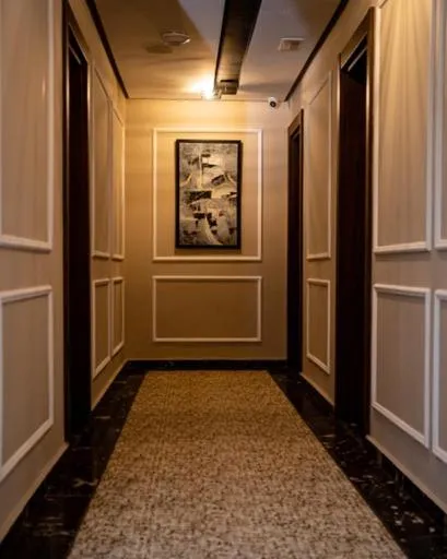 Lobby or reception in City Hotel by Waves