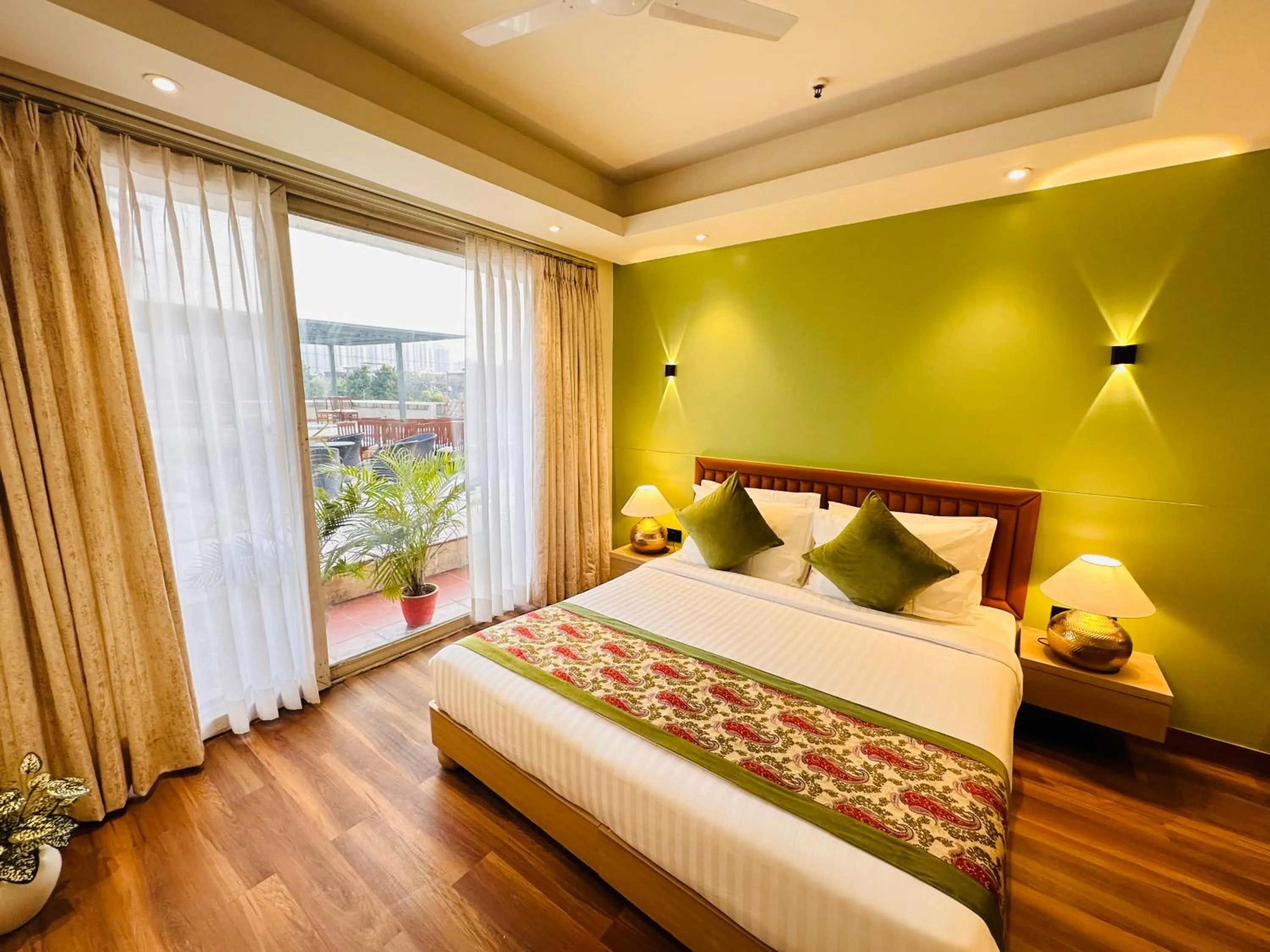Bed in Hotel IP Swarn near Anand Vihar Vaishali Ghaziabad