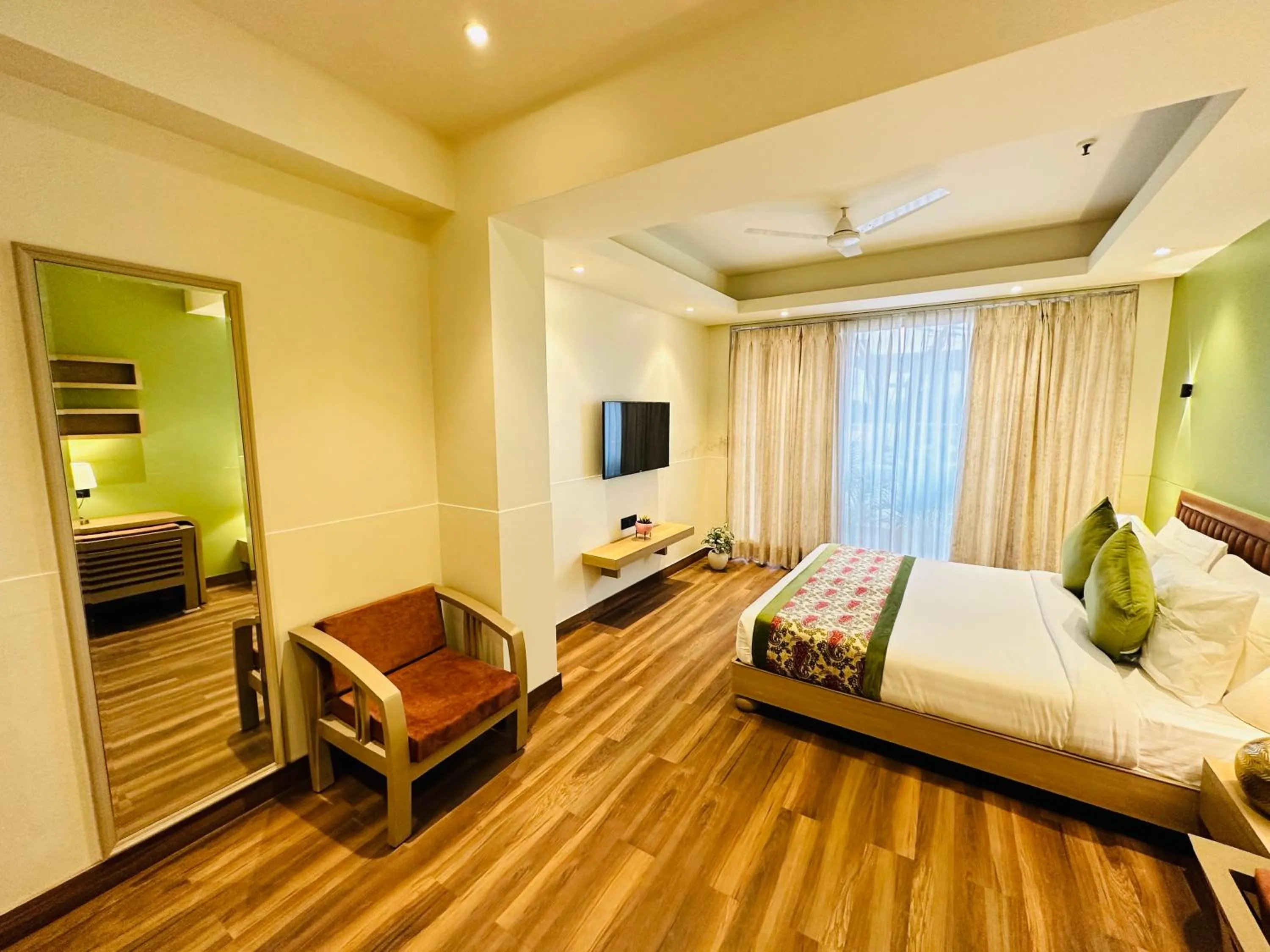 Bed in Hotel IP Swarn near Anand Vihar Vaishali Ghaziabad