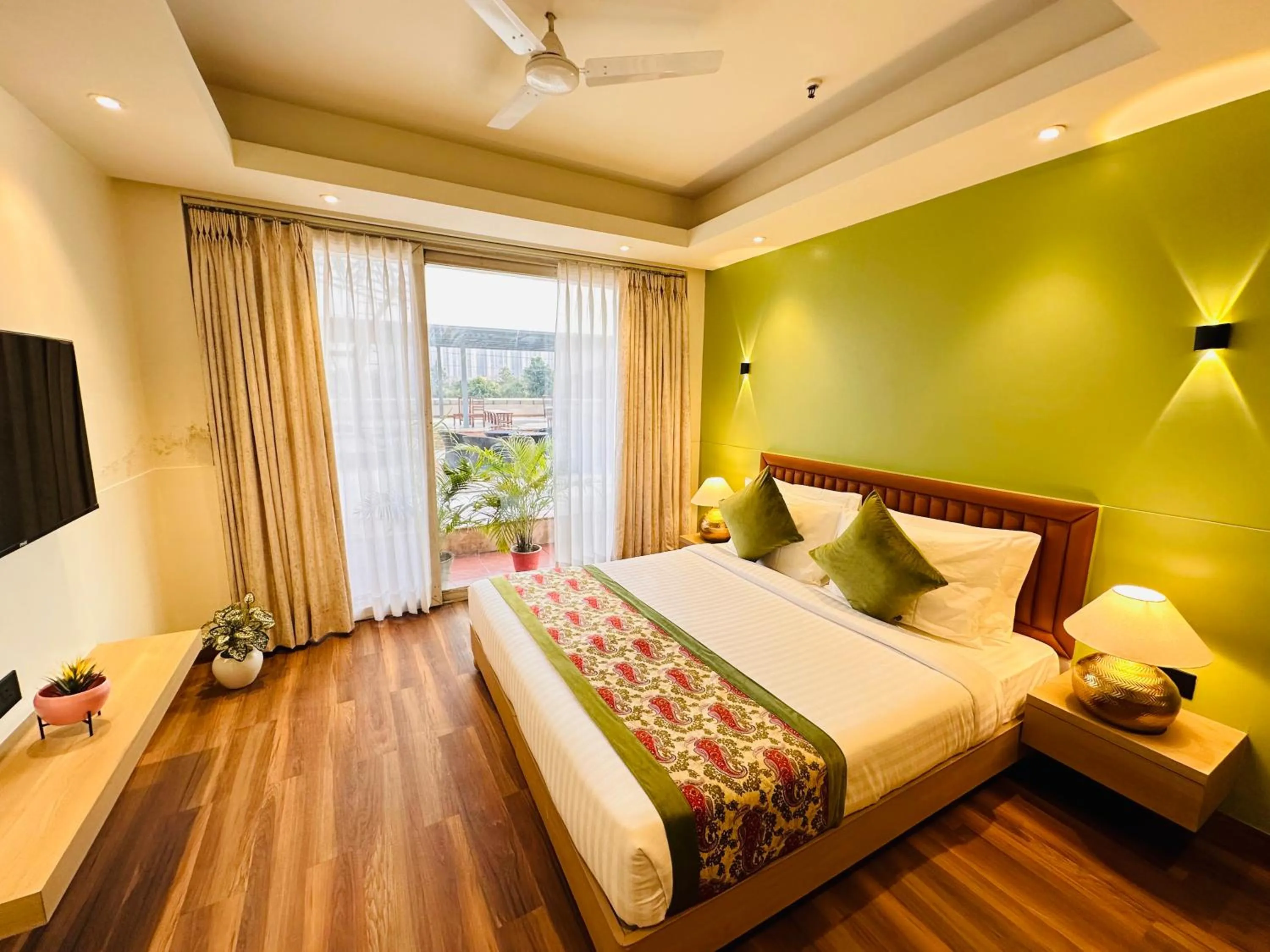 Bed in Hotel IP Swarn near Anand Vihar Vaishali Ghaziabad