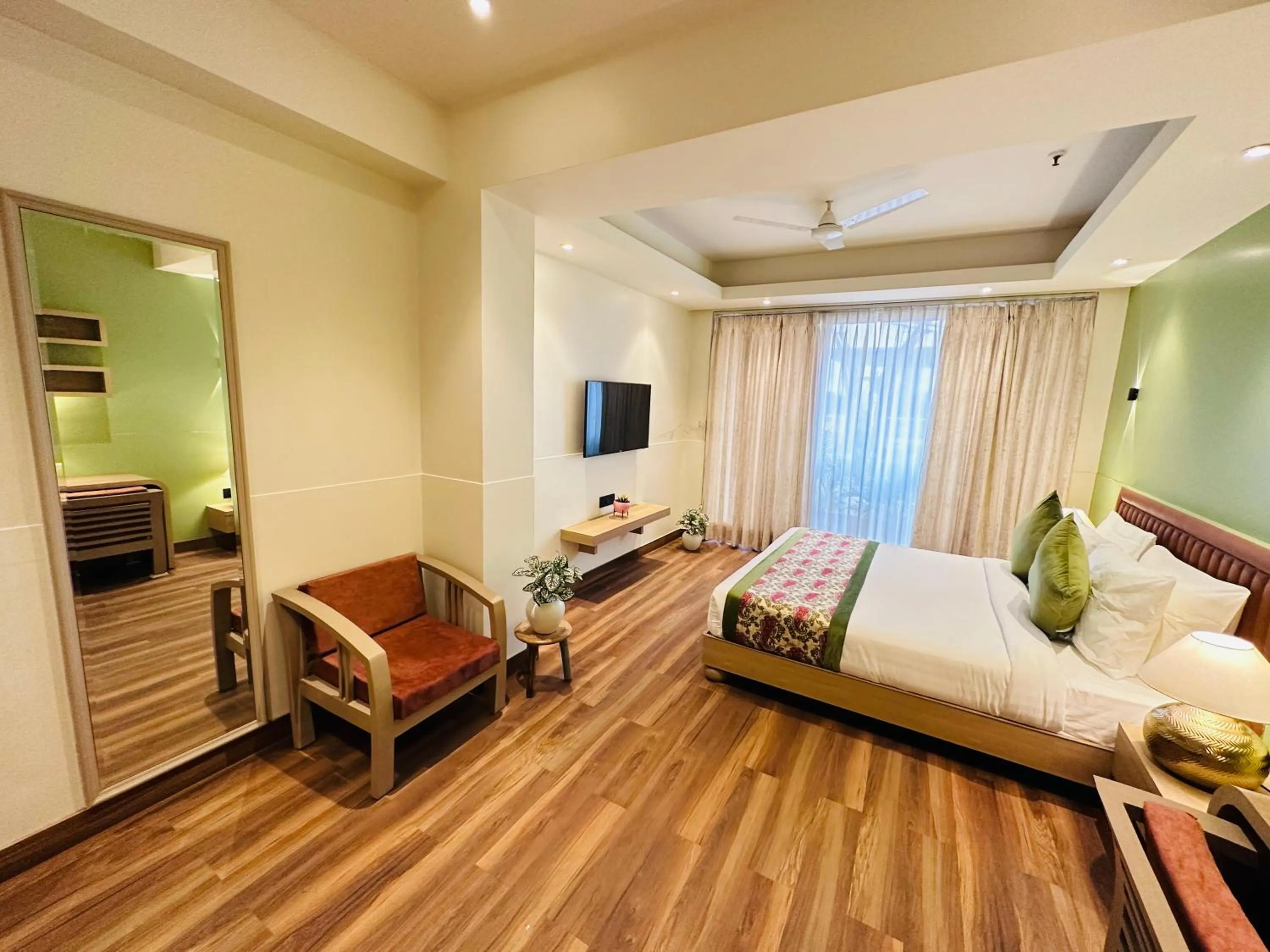 Bed in Hotel IP Swarn near Anand Vihar Vaishali Ghaziabad