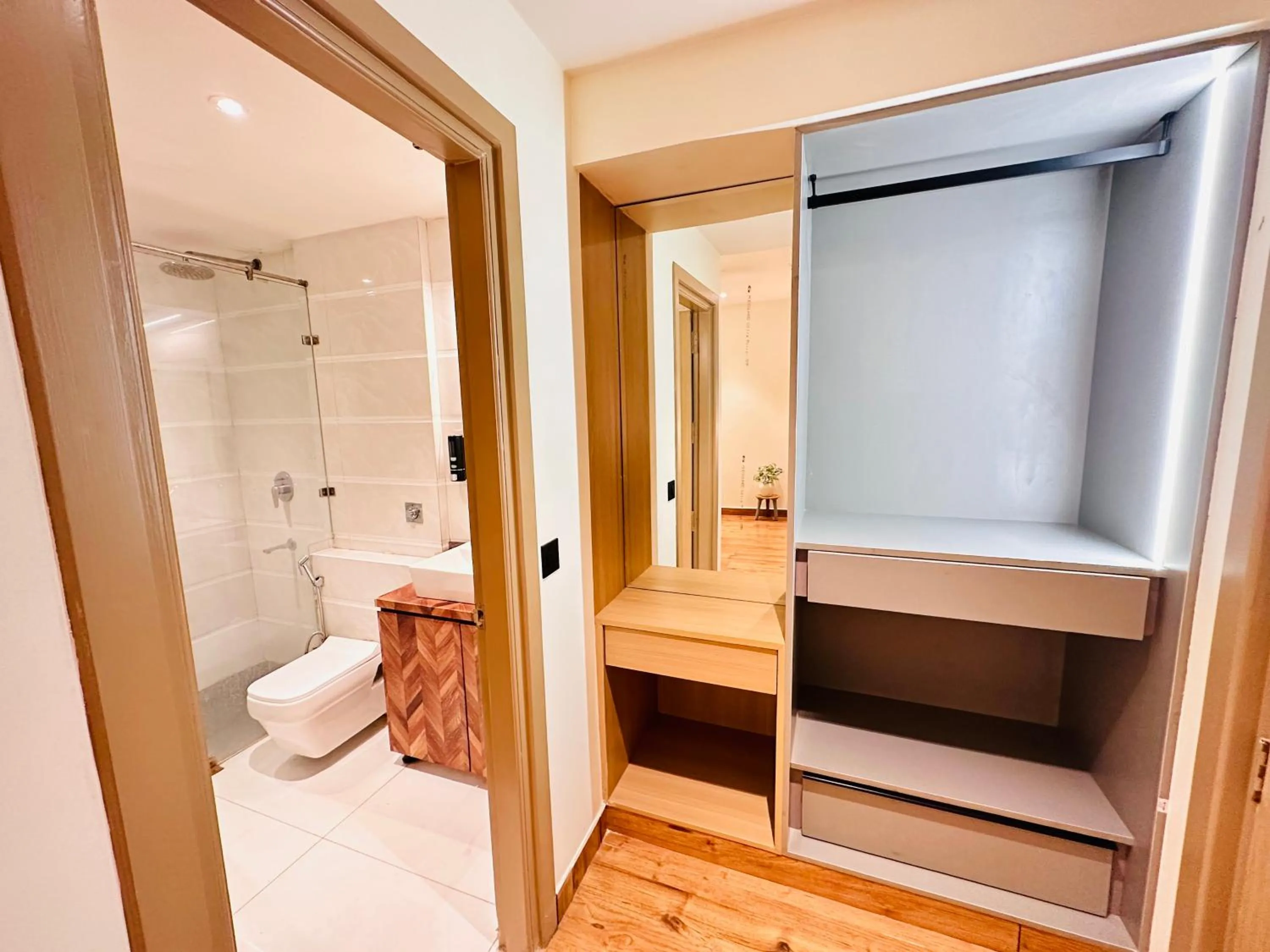 Shower in Hotel IP Swarn near Anand Vihar Vaishali Ghaziabad