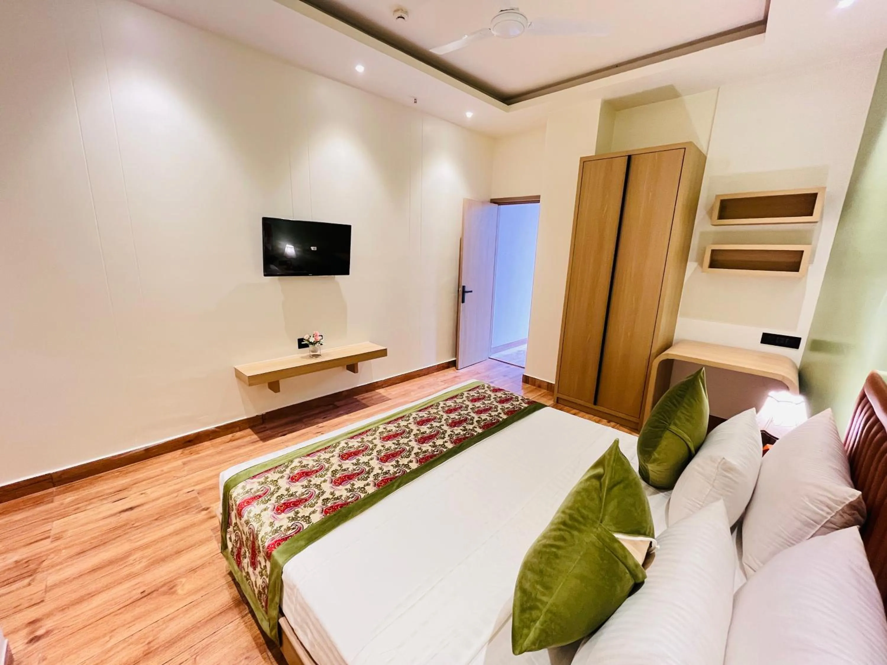 Bed in Hotel IP Swarn near Anand Vihar Vaishali Ghaziabad