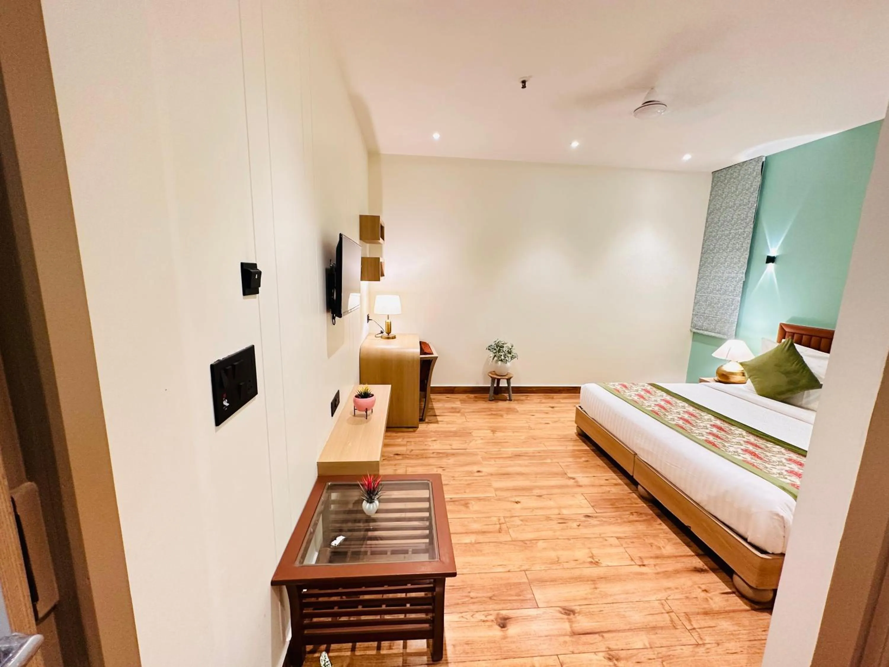 Bed in Hotel IP Swarn near Anand Vihar Vaishali Ghaziabad