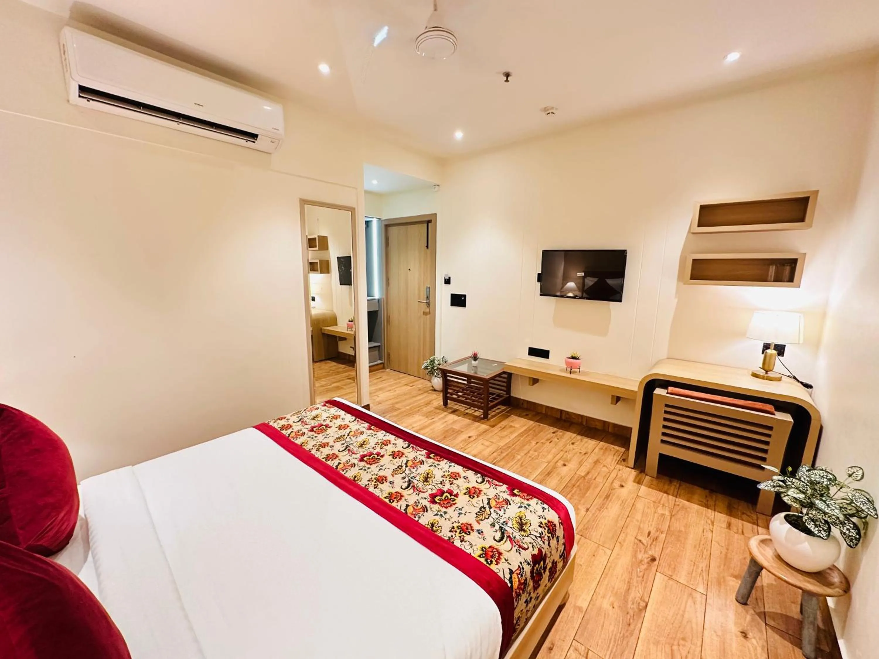 Bed in Hotel IP Swarn near Anand Vihar Vaishali Ghaziabad