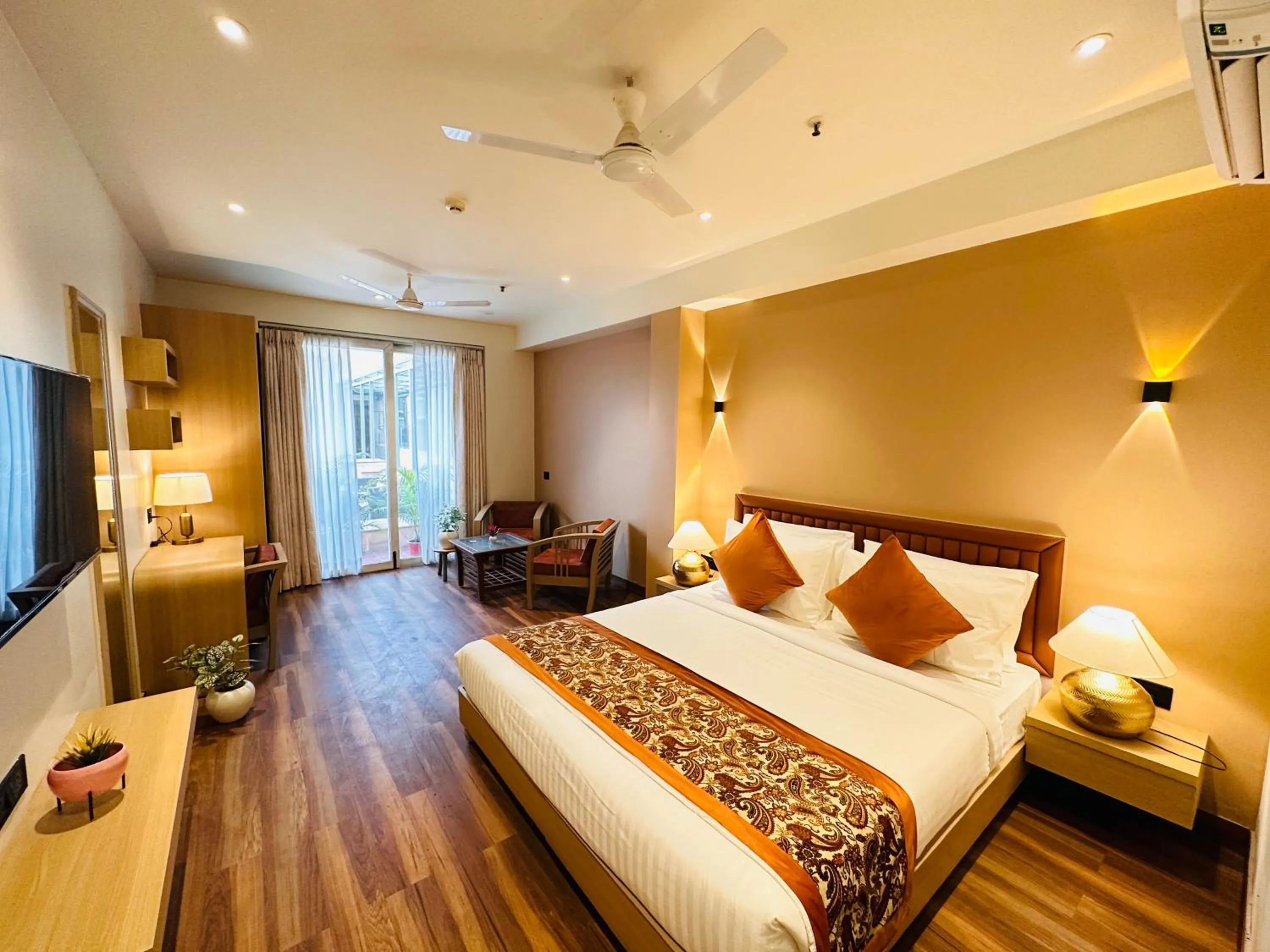 Bed in Hotel IP Swarn near Anand Vihar Vaishali Ghaziabad