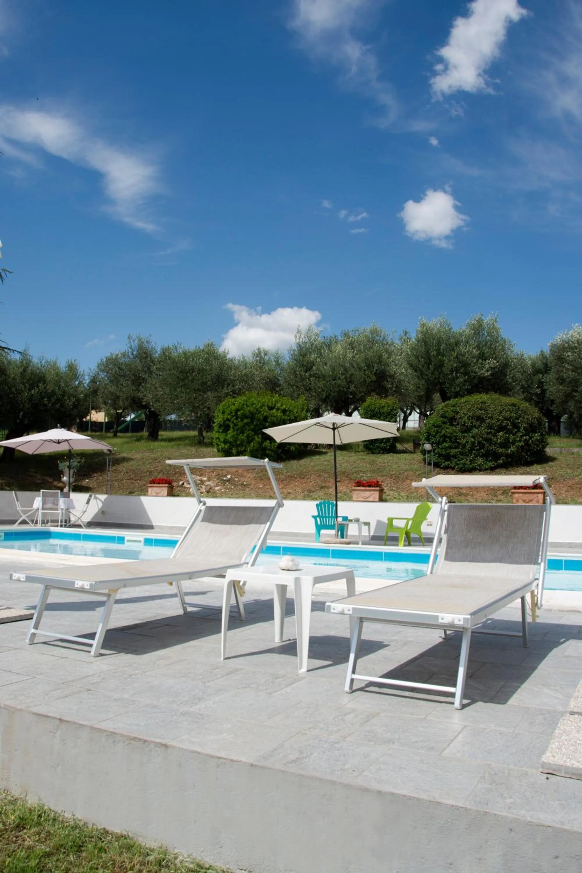 Garden in Bed and Breakfast Albe