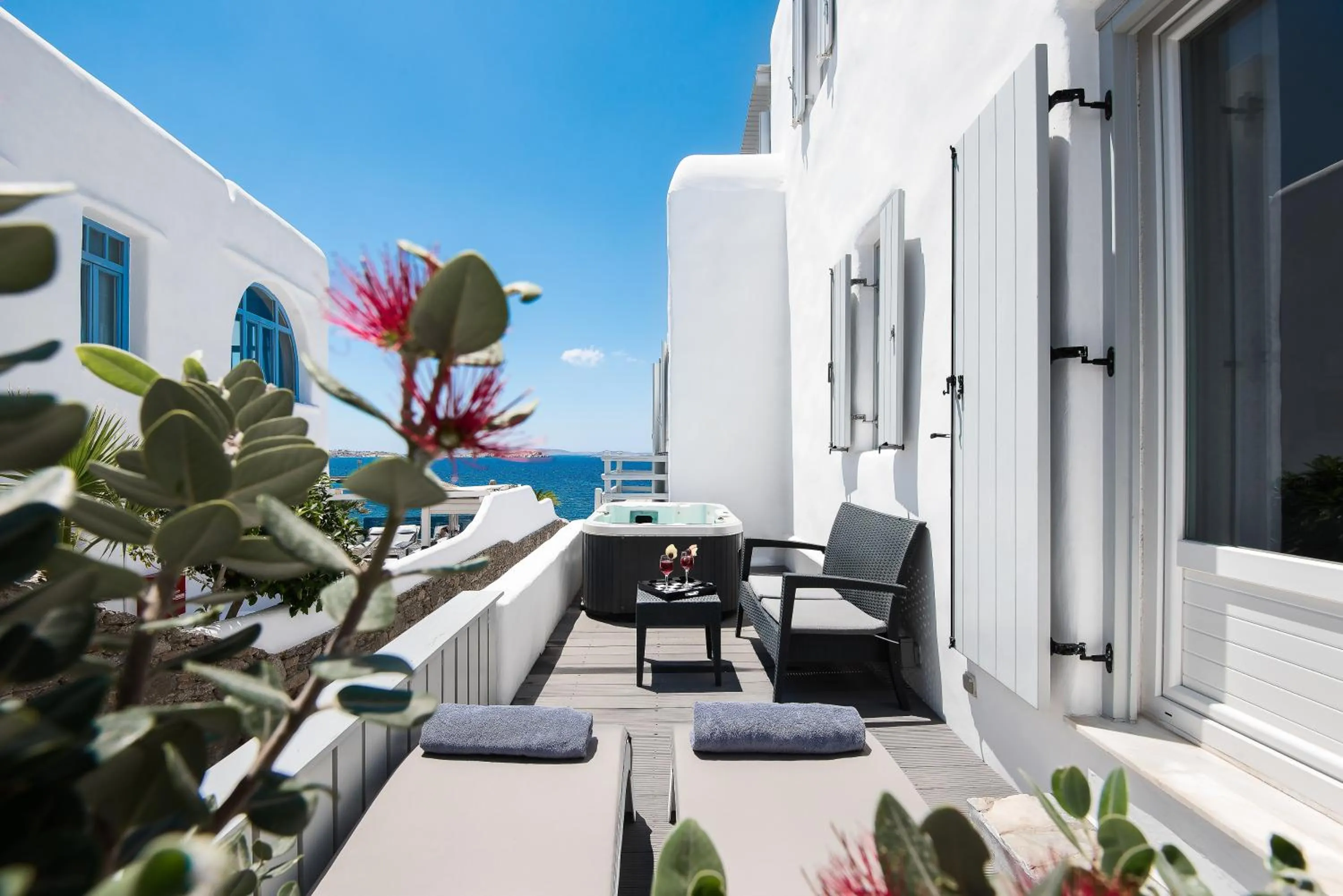 Patio in Riva Suites - Adults Only