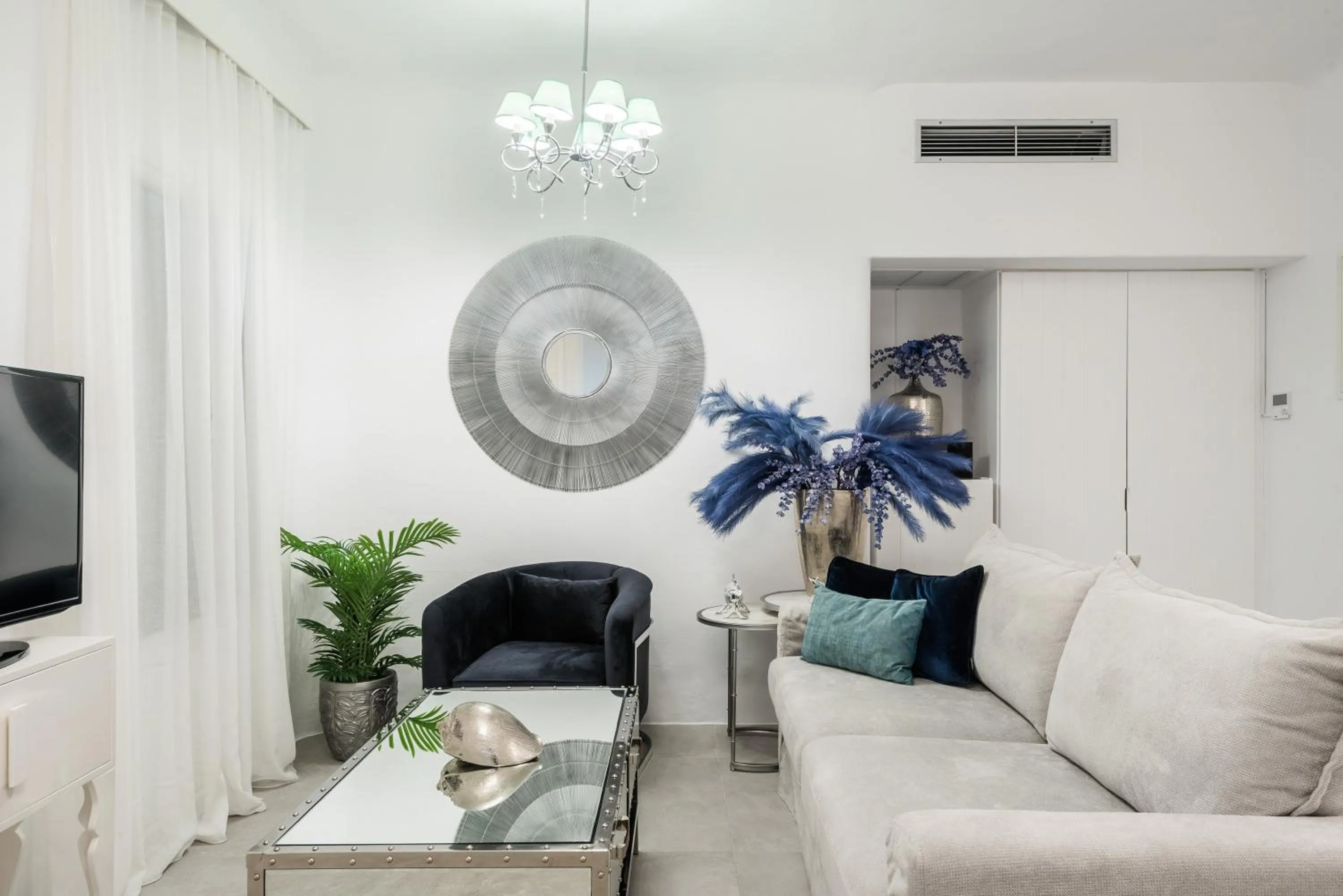 Seating area in Riva Suites - Adults Only