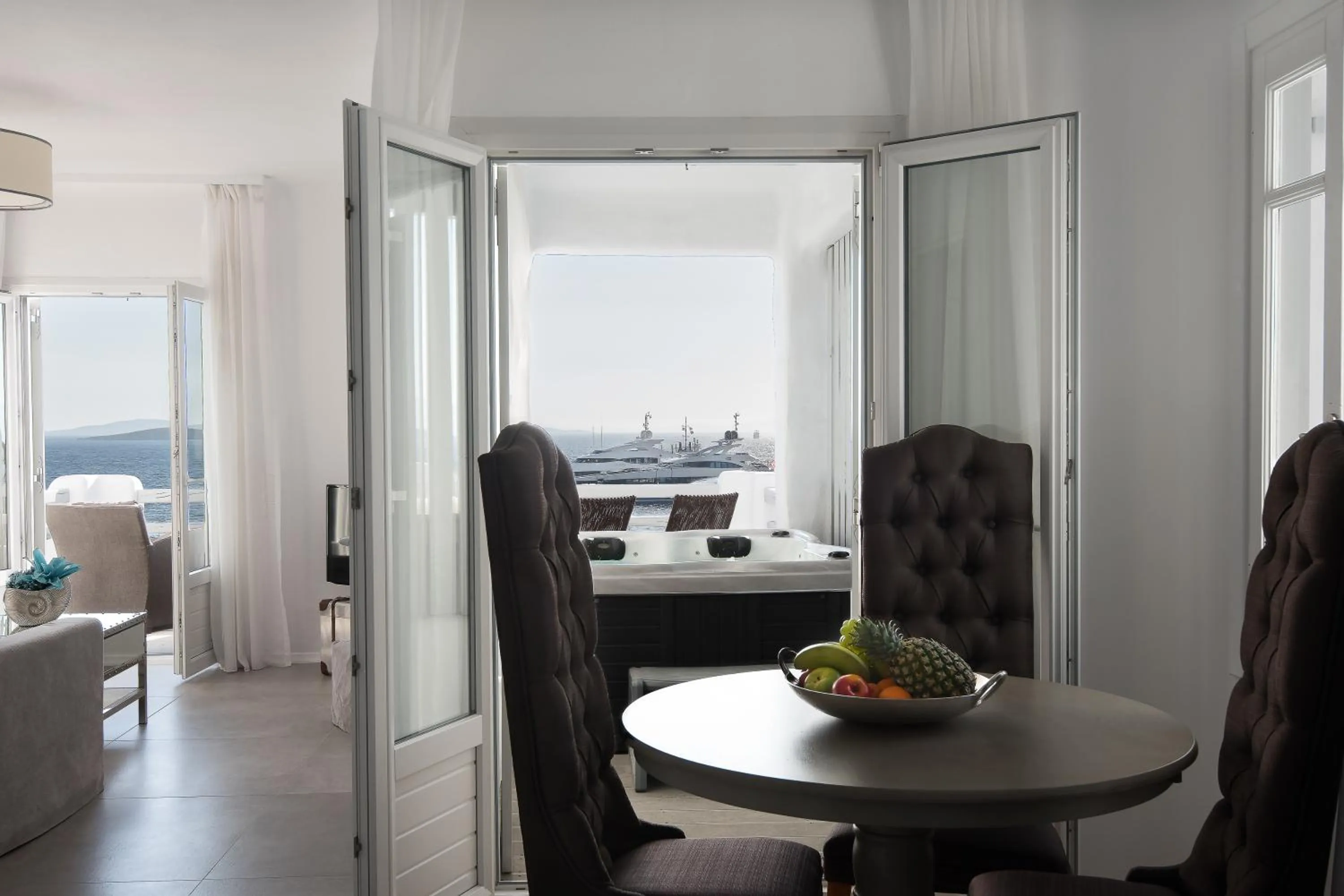 Hot Tub in Riva Suites - Adults Only