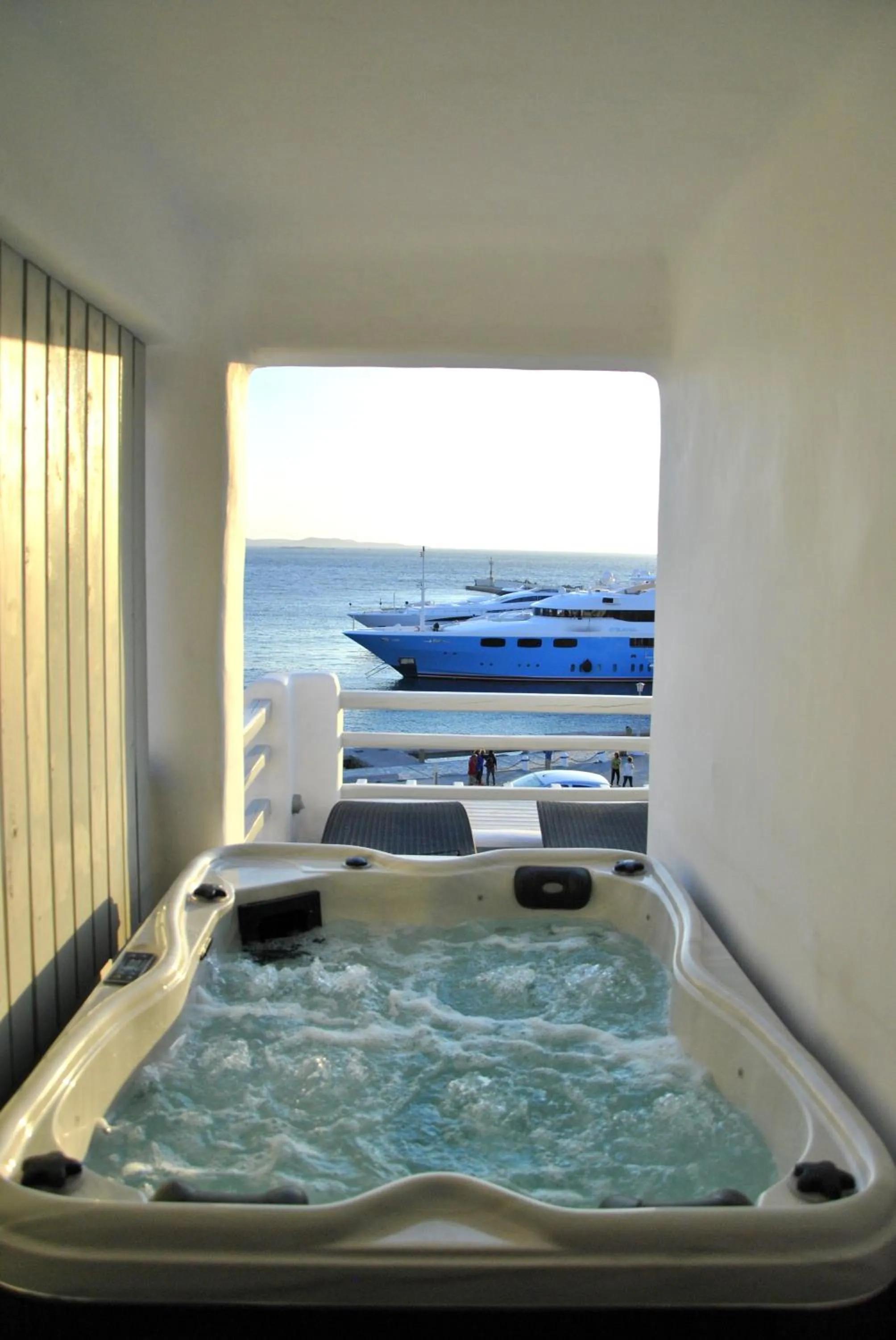 Hot Tub in Riva Suites - Adults Only