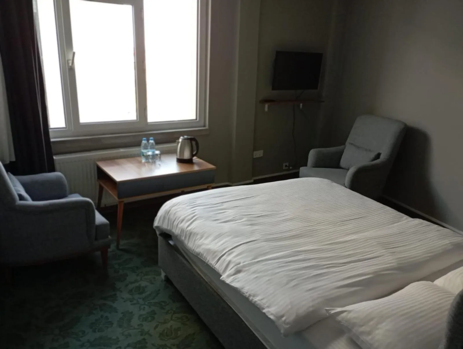 Seating area, Bed in Samsun Otel Vidinli